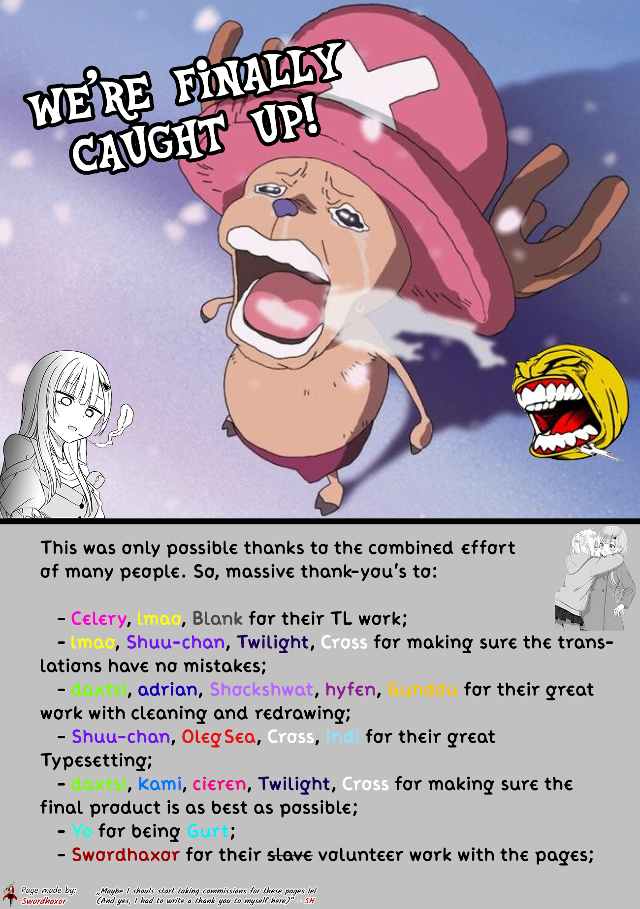 Halaman dari Maigo ni Natteita Youjo wo Tasuketara, Otonari ni Sumu Bishoujo Ryuugakusei ga Ie ni Asobi ni Kuru You ni Natta Ken ni Tsuite Chapter 23