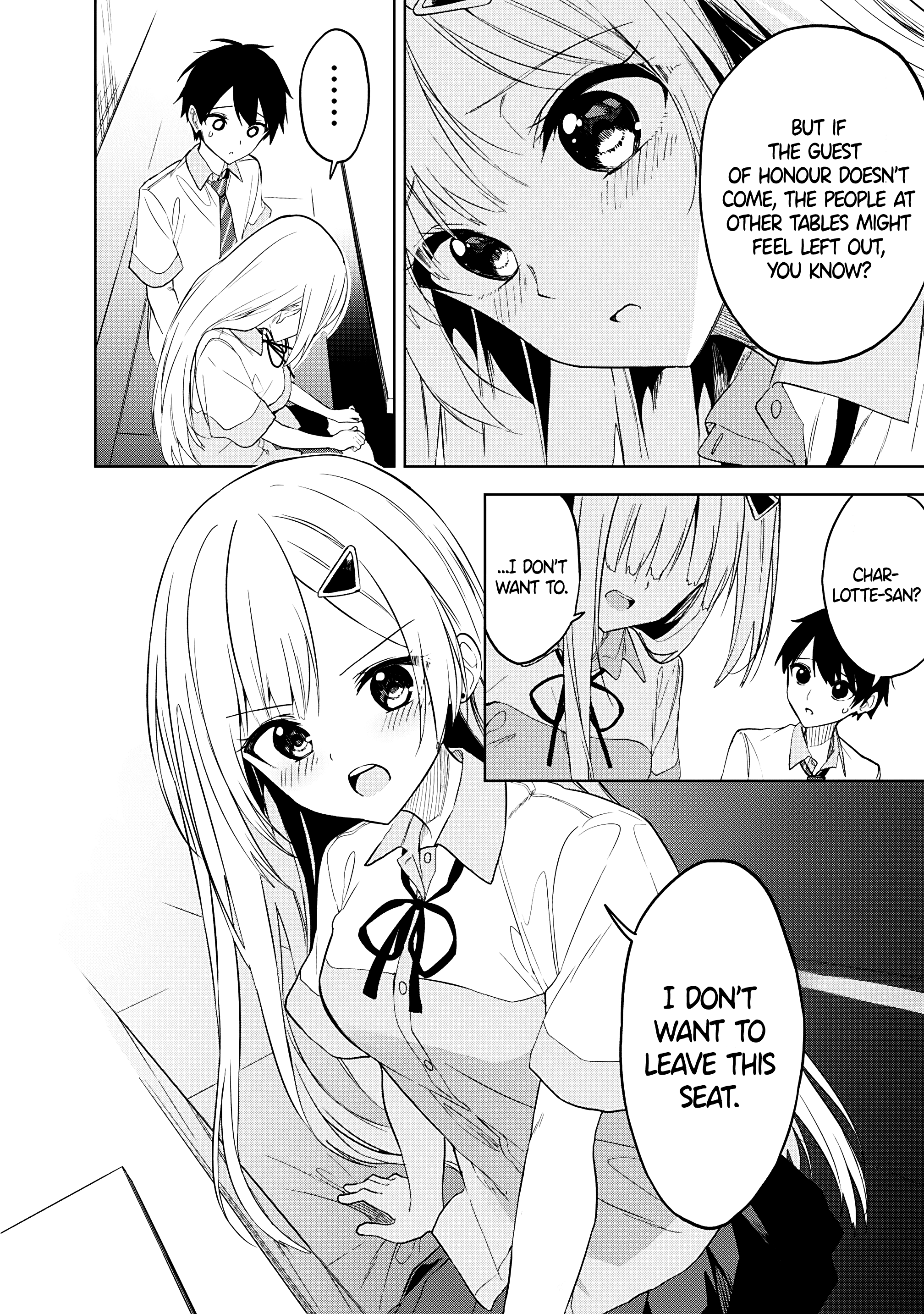 Halaman dari Maigo ni Natteita Youjo wo Tasuketara, Otonari ni Sumu Bishoujo Ryuugakusei ga Ie ni Asobi ni Kuru You ni Natta Ken ni Tsuite Chapter 23