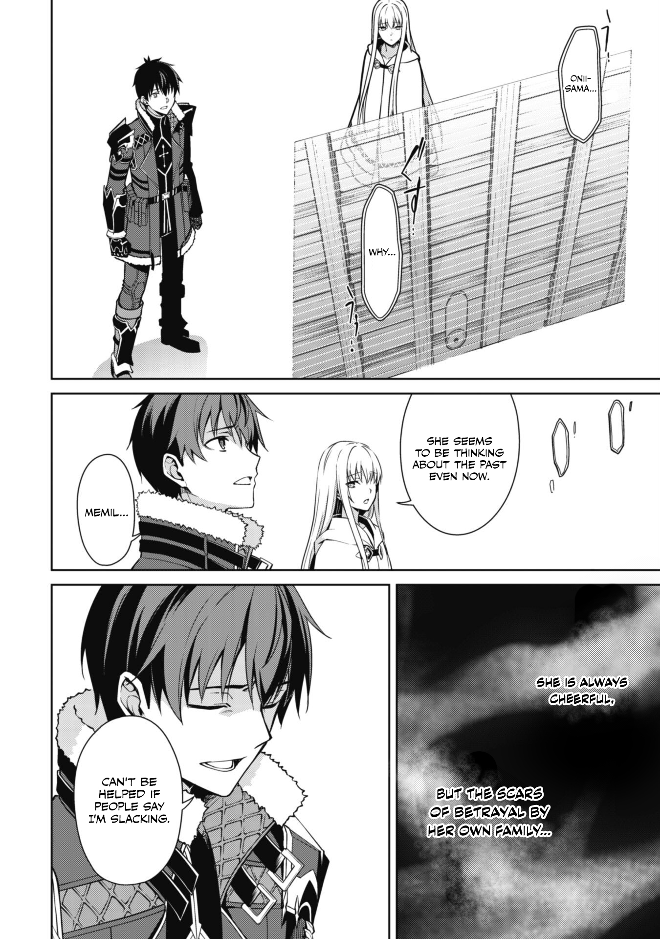 Halaman dari Boushoku no Berserk ~Ore dake Level to Iu Gainen wo Toppa suru~ Chapter 56