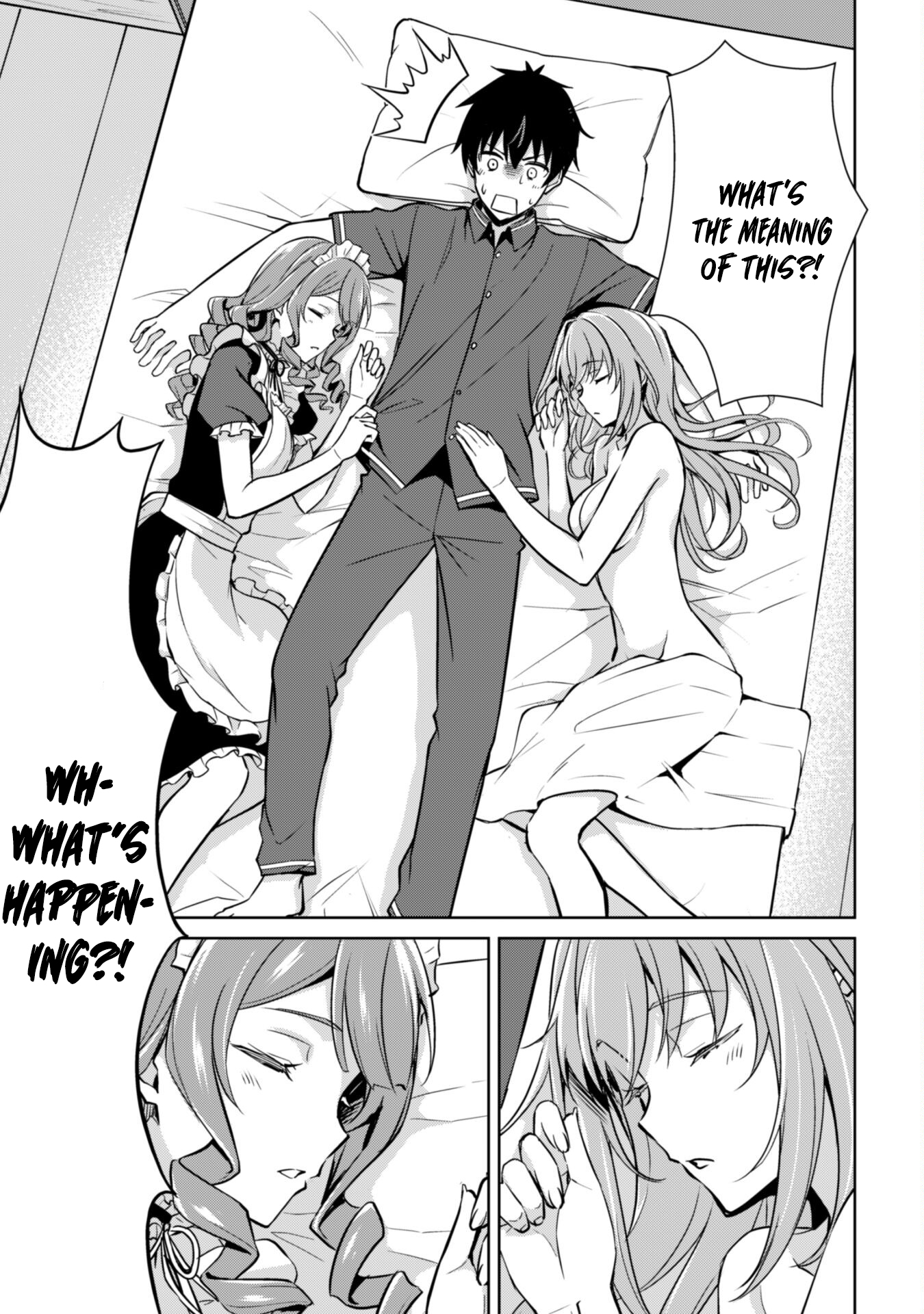 Halaman dari Boushoku no Berserk ~Ore dake Level to Iu Gainen wo Toppa suru~ Chapter 56