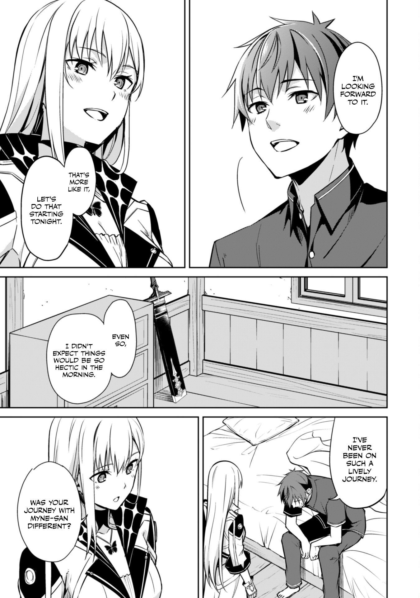 Halaman dari Boushoku no Berserk ~Ore dake Level to Iu Gainen wo Toppa suru~ Chapter 56