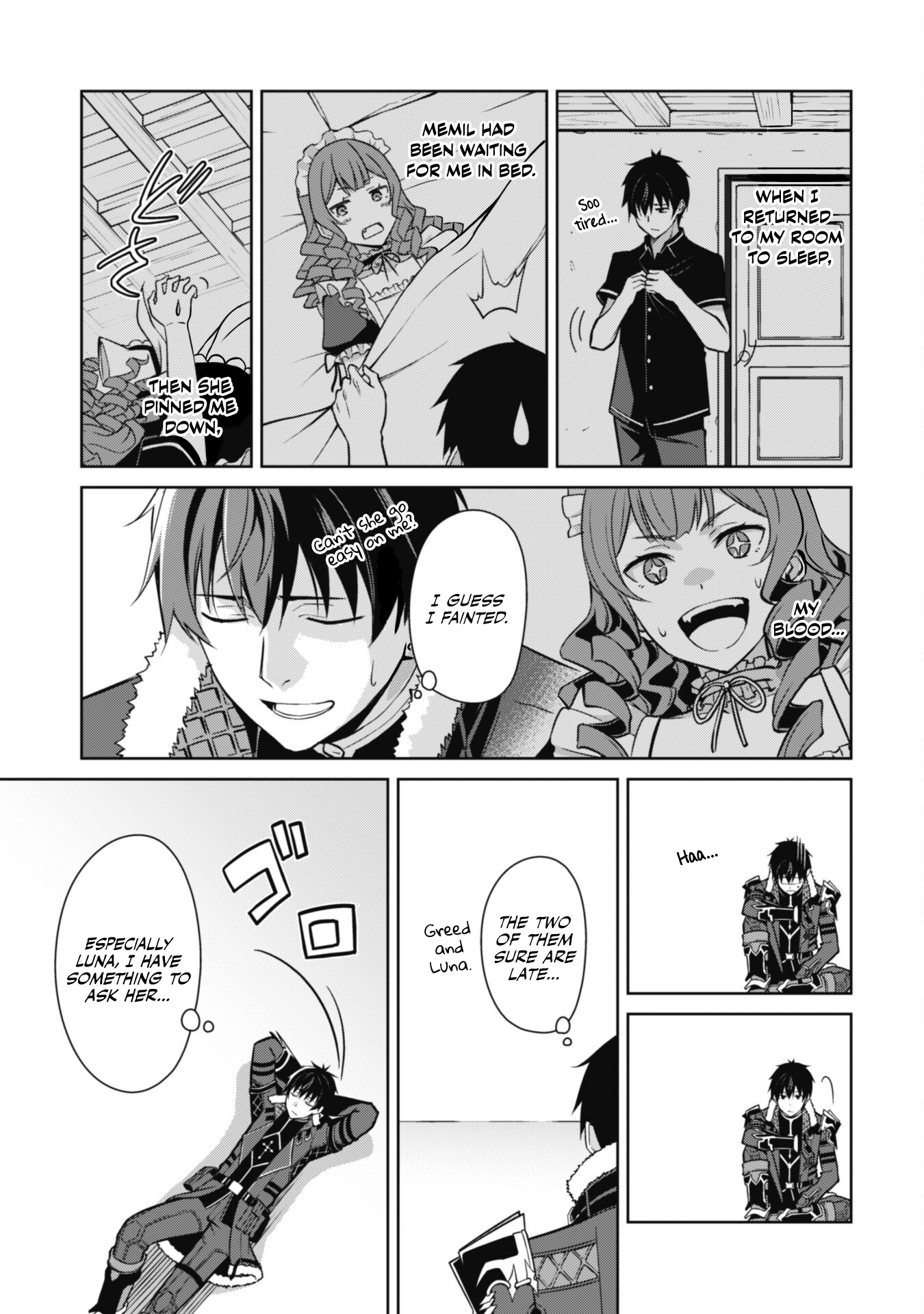 Halaman dari Boushoku no Berserk ~Ore dake Level to Iu Gainen wo Toppa suru~ Chapter 56