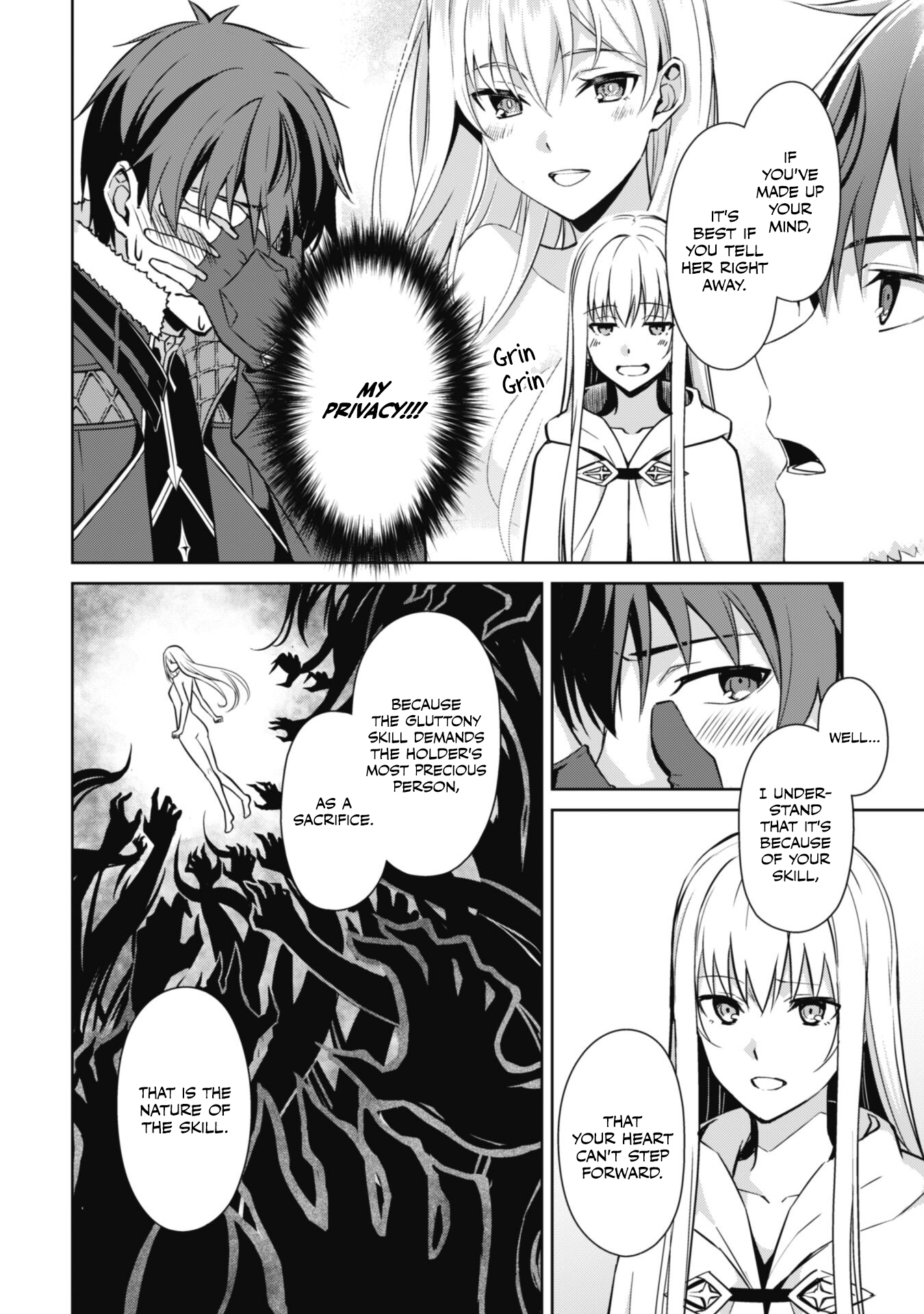Halaman dari Boushoku no Berserk ~Ore dake Level to Iu Gainen wo Toppa suru~ Chapter 56