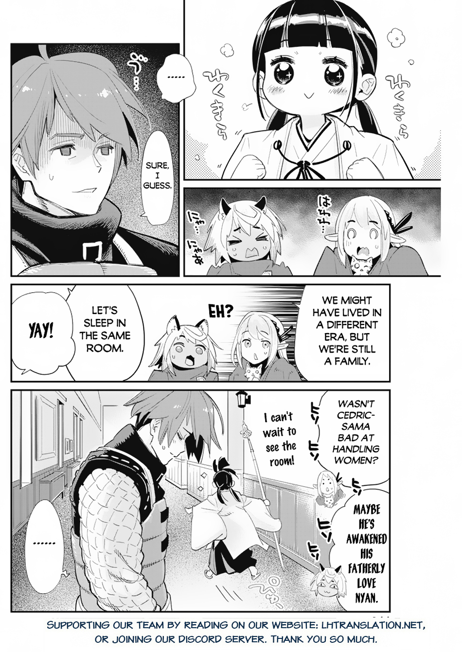Halaman dari S-Rank Monster no "Behemoth" Dakedo, Neko to Machigawarete Elf Musume no Pet to Shite Kurashitemasu Chapter 63