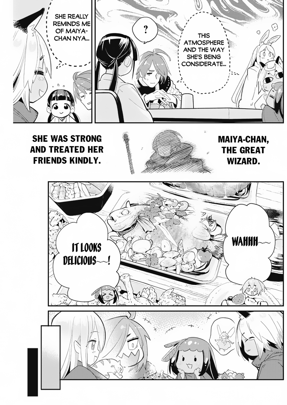Halaman dari S-Rank Monster no "Behemoth" Dakedo, Neko to Machigawarete Elf Musume no Pet to Shite Kurashitemasu Chapter 63