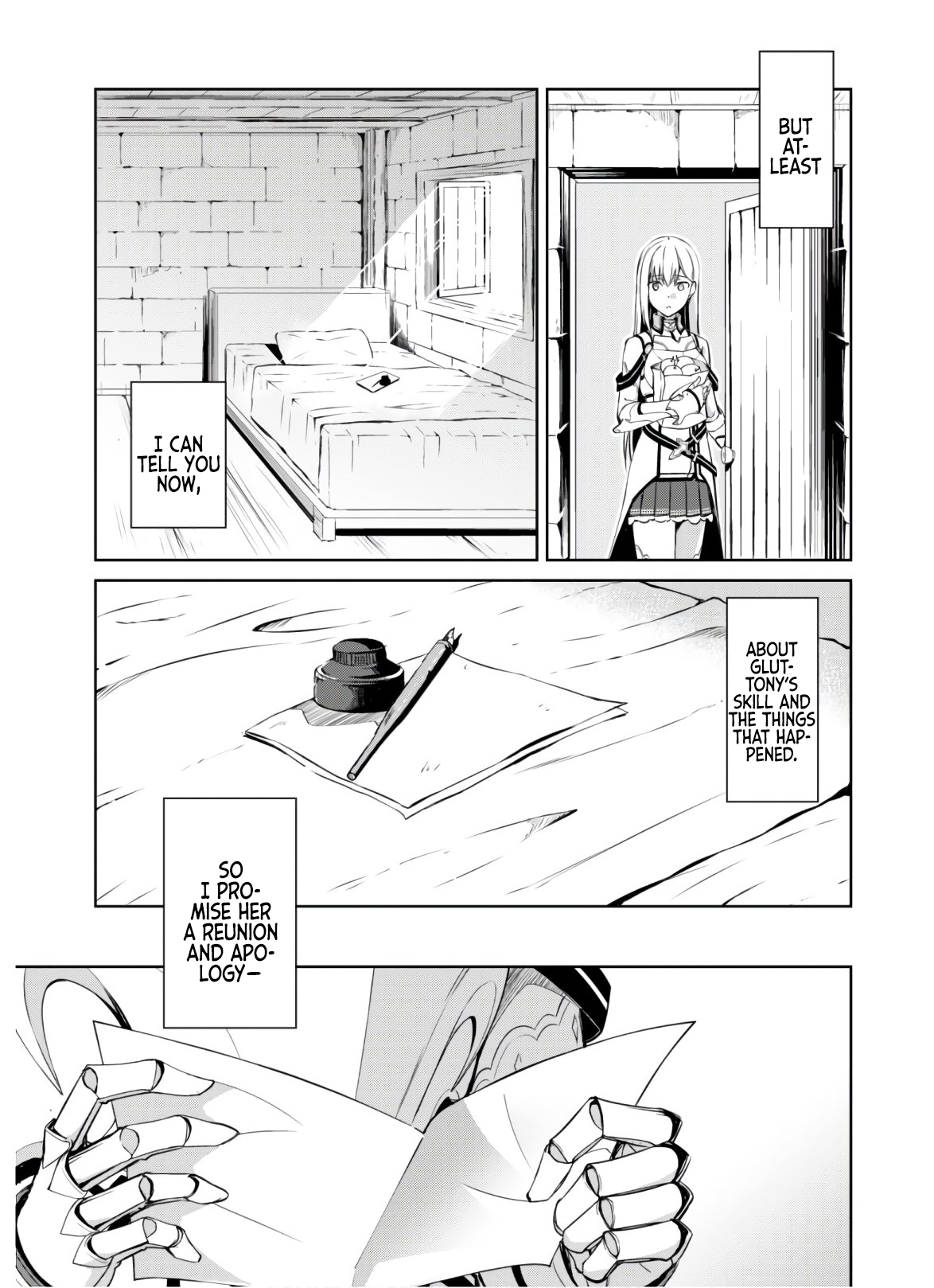 Halaman dari Boushoku no Berserk ~Ore dake Level to Iu Gainen wo Toppa suru~ Chapter 30