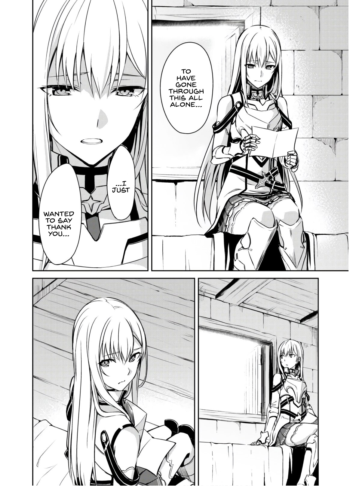 Halaman dari Boushoku no Berserk ~Ore dake Level to Iu Gainen wo Toppa suru~ Chapter 30