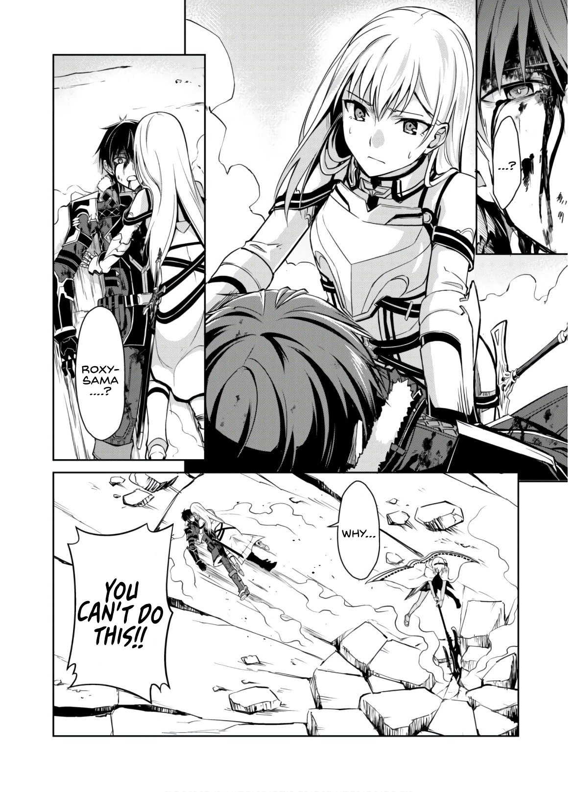 Halaman dari Boushoku no Berserk ~Ore dake Level to Iu Gainen wo Toppa suru~ Chapter 30