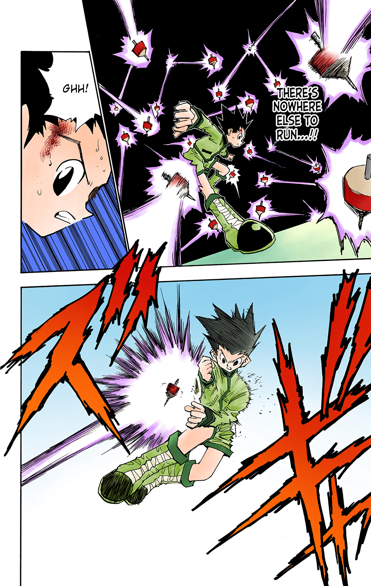 Halaman dari HUNTER x HUNTER (Official Colored) Chapter 51