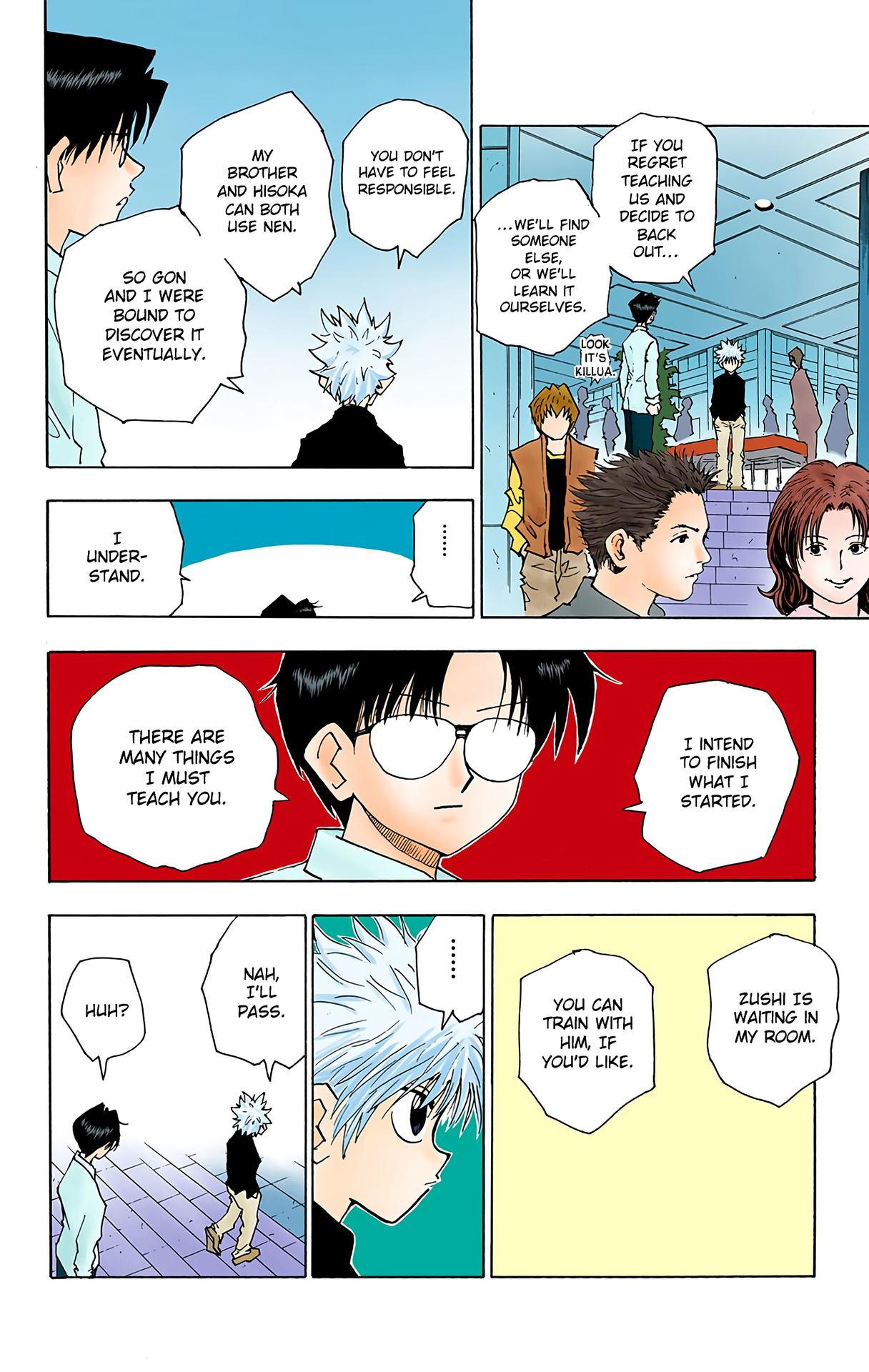 Halaman dari HUNTER x HUNTER (Official Colored) Chapter 51