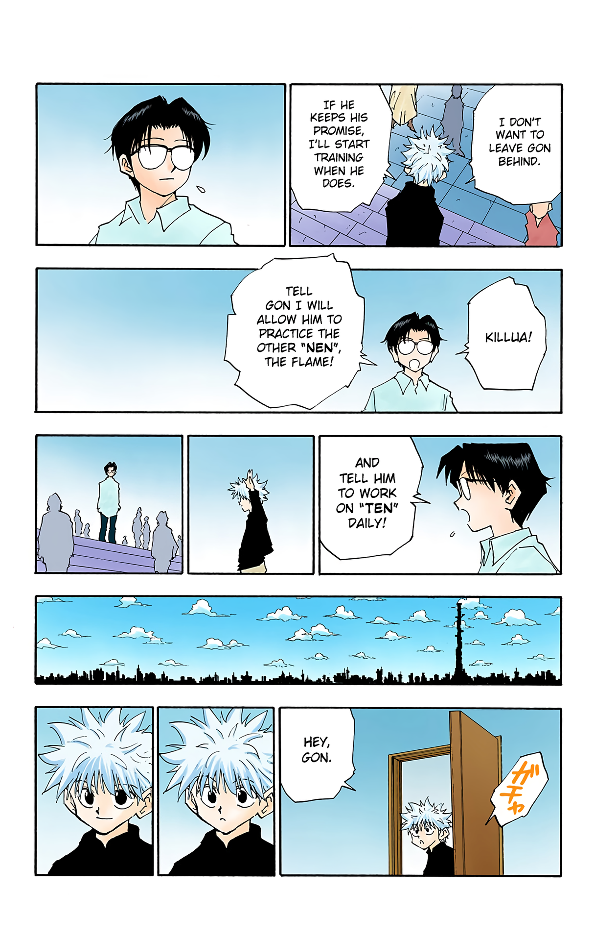 Halaman dari HUNTER x HUNTER (Official Colored) Chapter 51