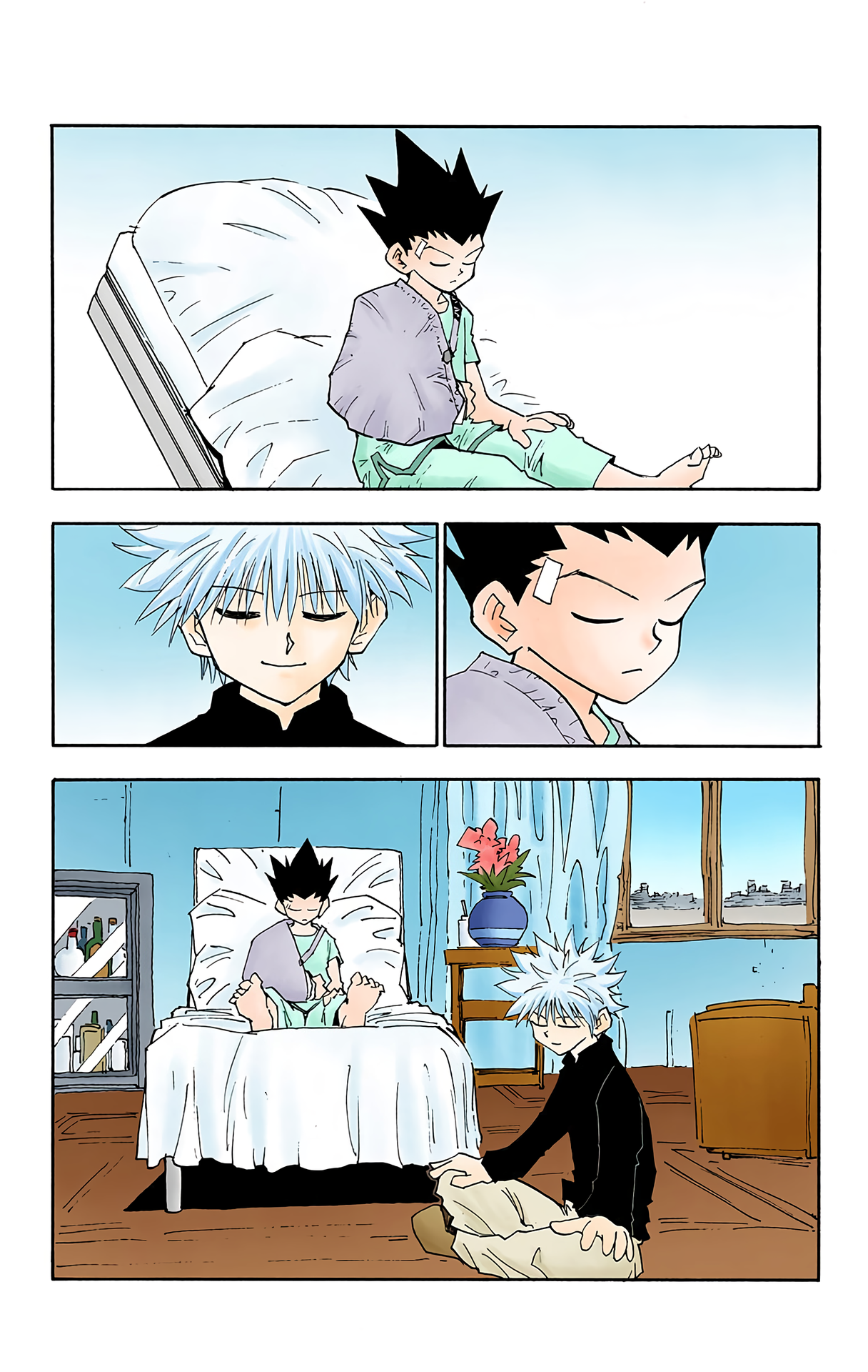 Halaman dari HUNTER x HUNTER (Official Colored) Chapter 51