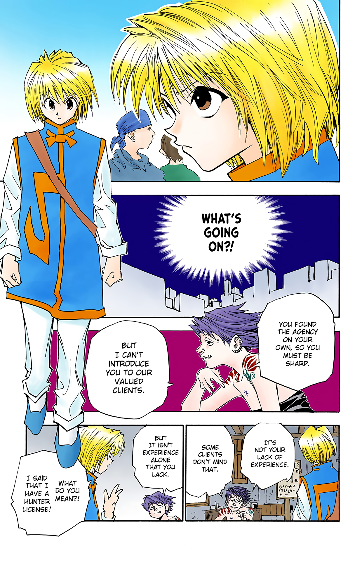 Halaman dari HUNTER x HUNTER (Official Colored) Chapter 51