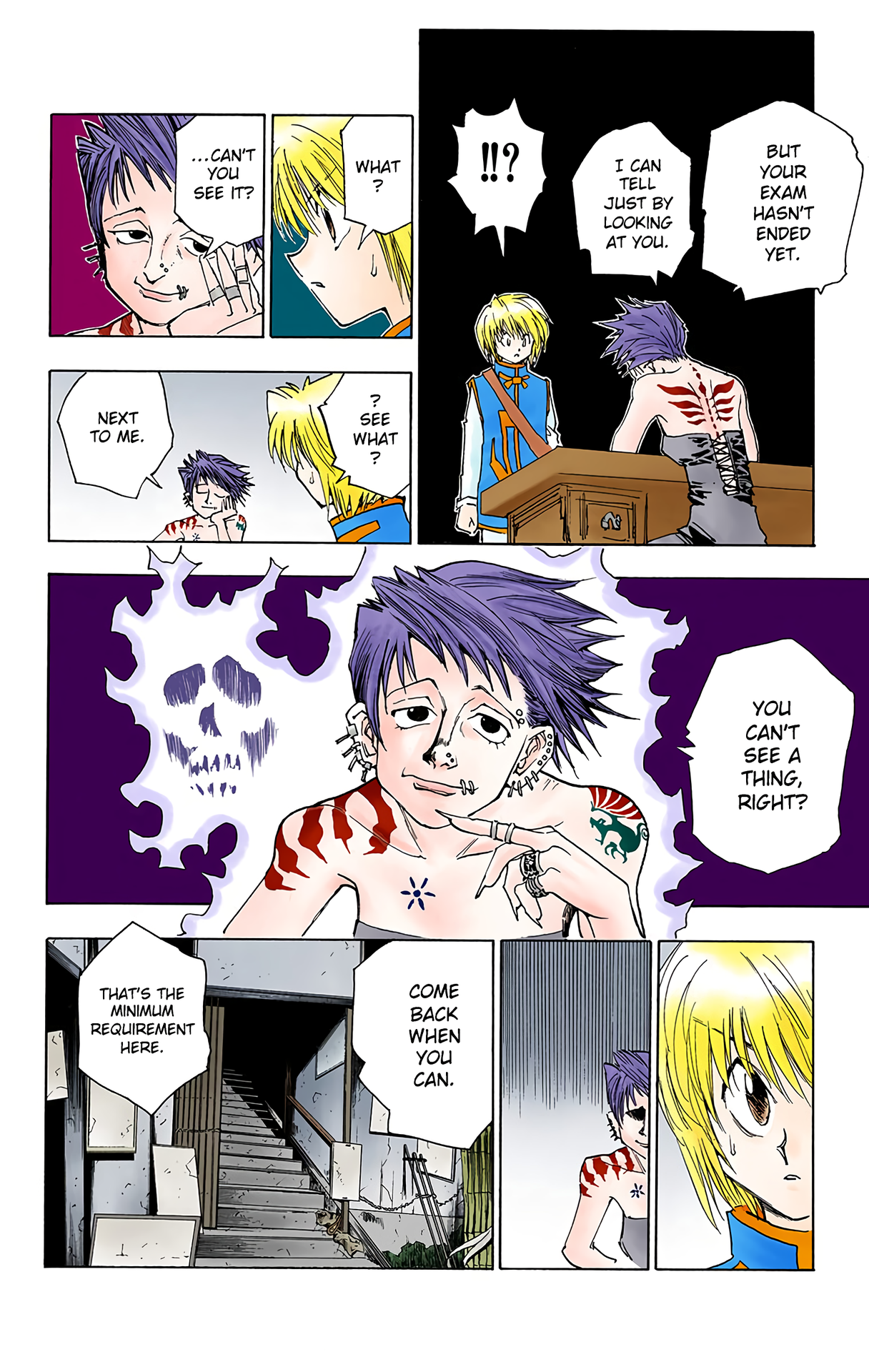 Halaman dari HUNTER x HUNTER (Official Colored) Chapter 51