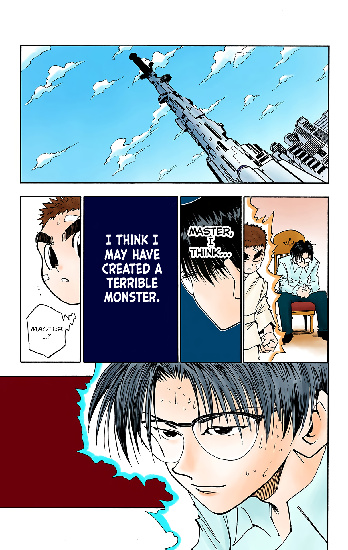 Halaman dari HUNTER x HUNTER (Official Colored) Chapter 51