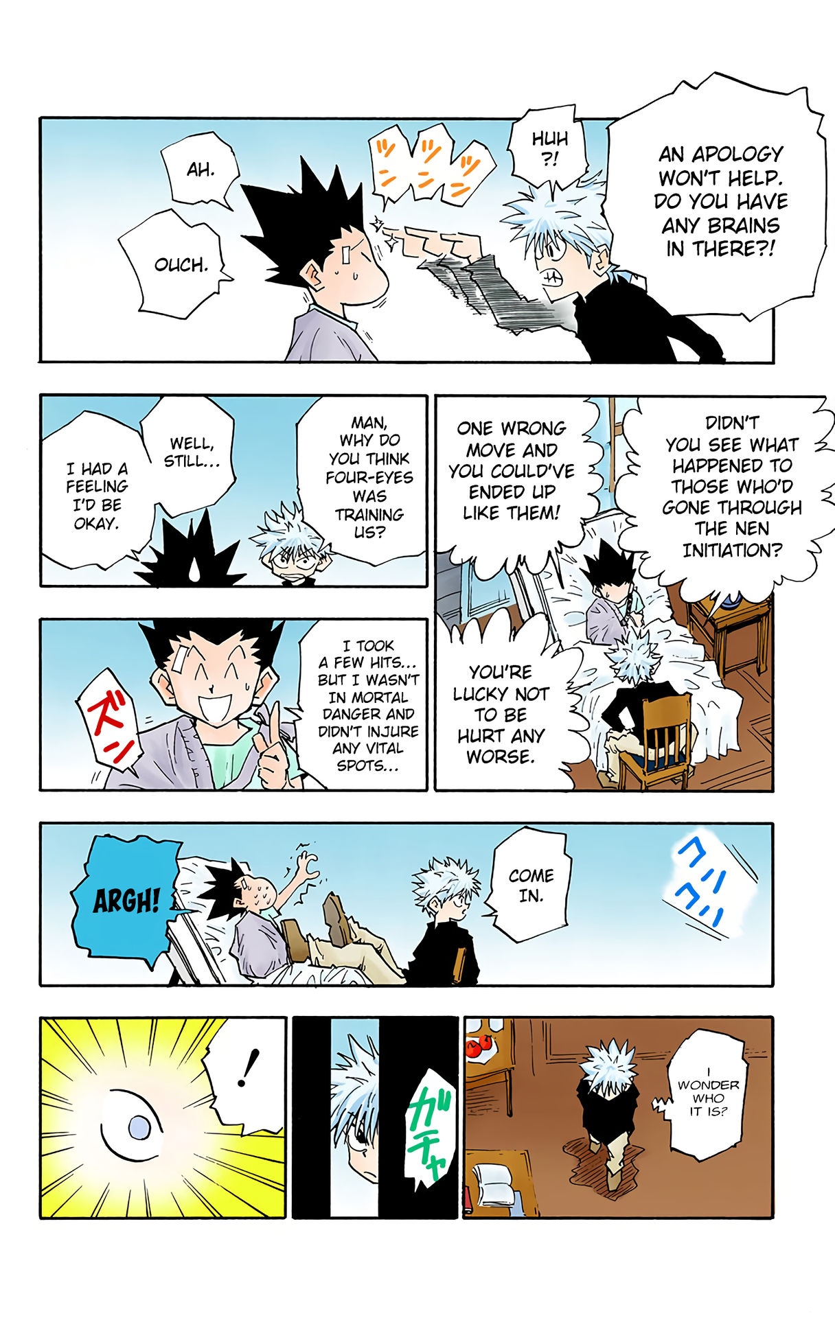 Halaman dari HUNTER x HUNTER (Official Colored) Chapter 51