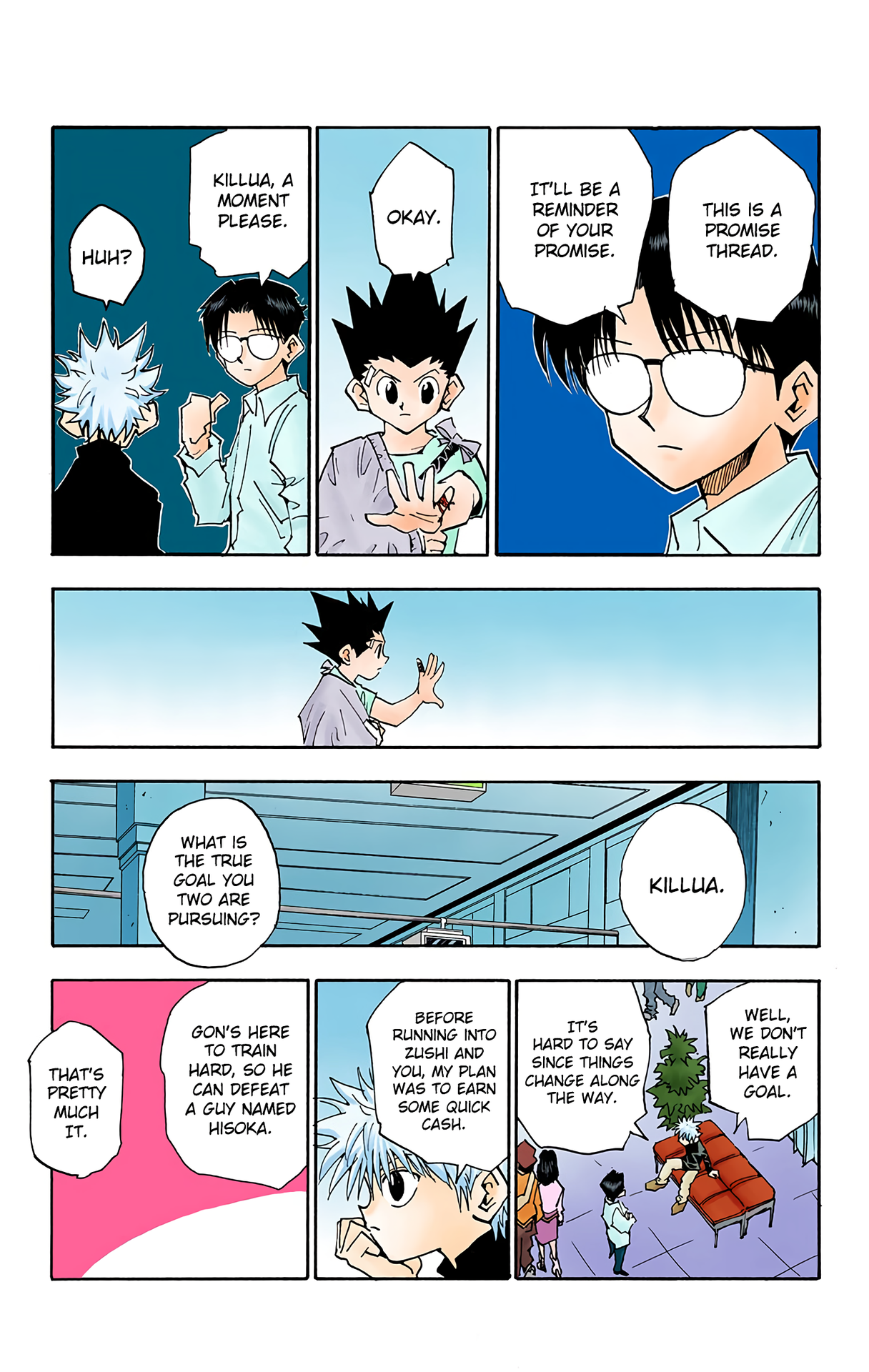 Halaman dari HUNTER x HUNTER (Official Colored) Chapter 51