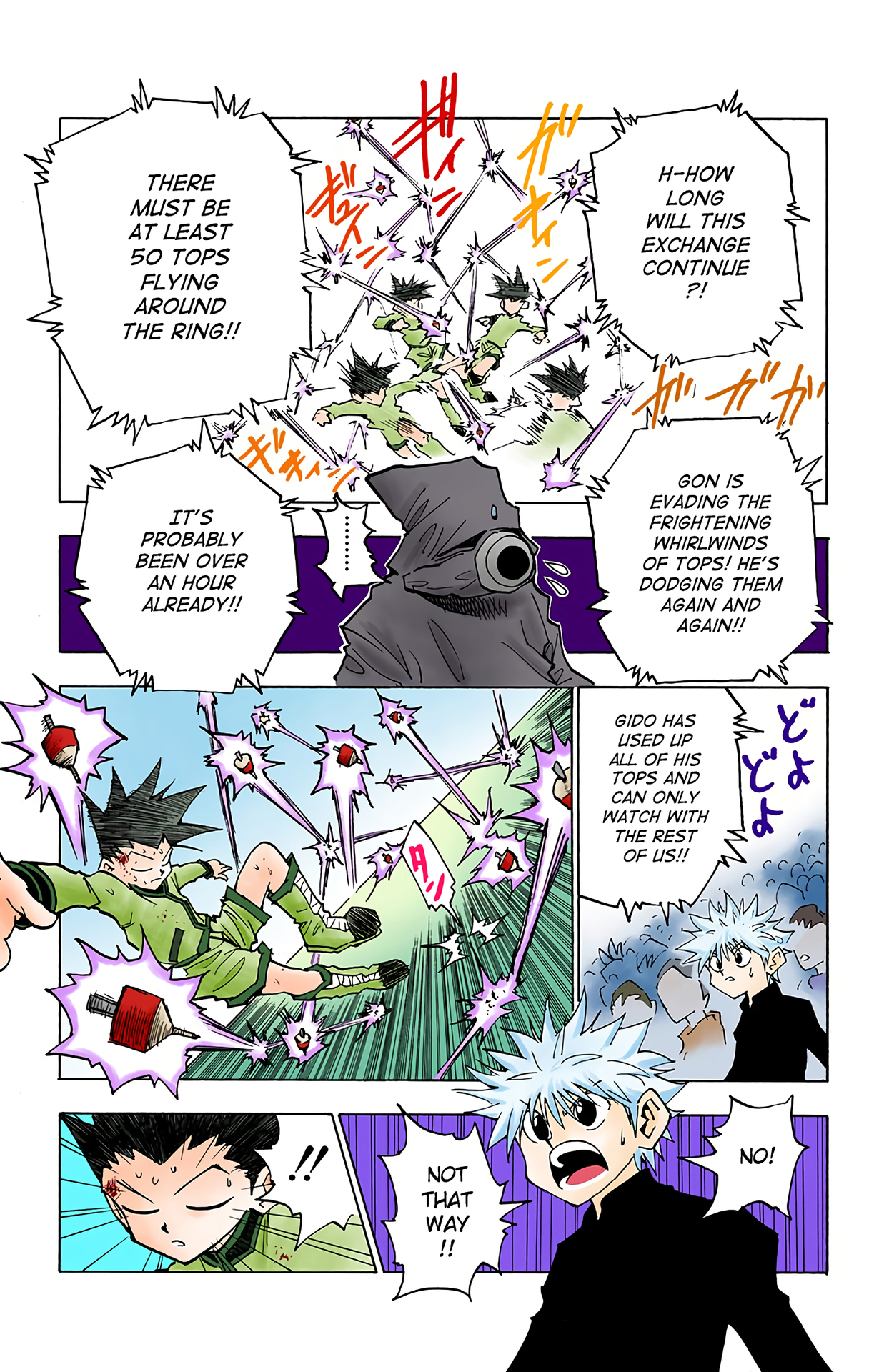 Halaman dari HUNTER x HUNTER (Official Colored) Chapter 51