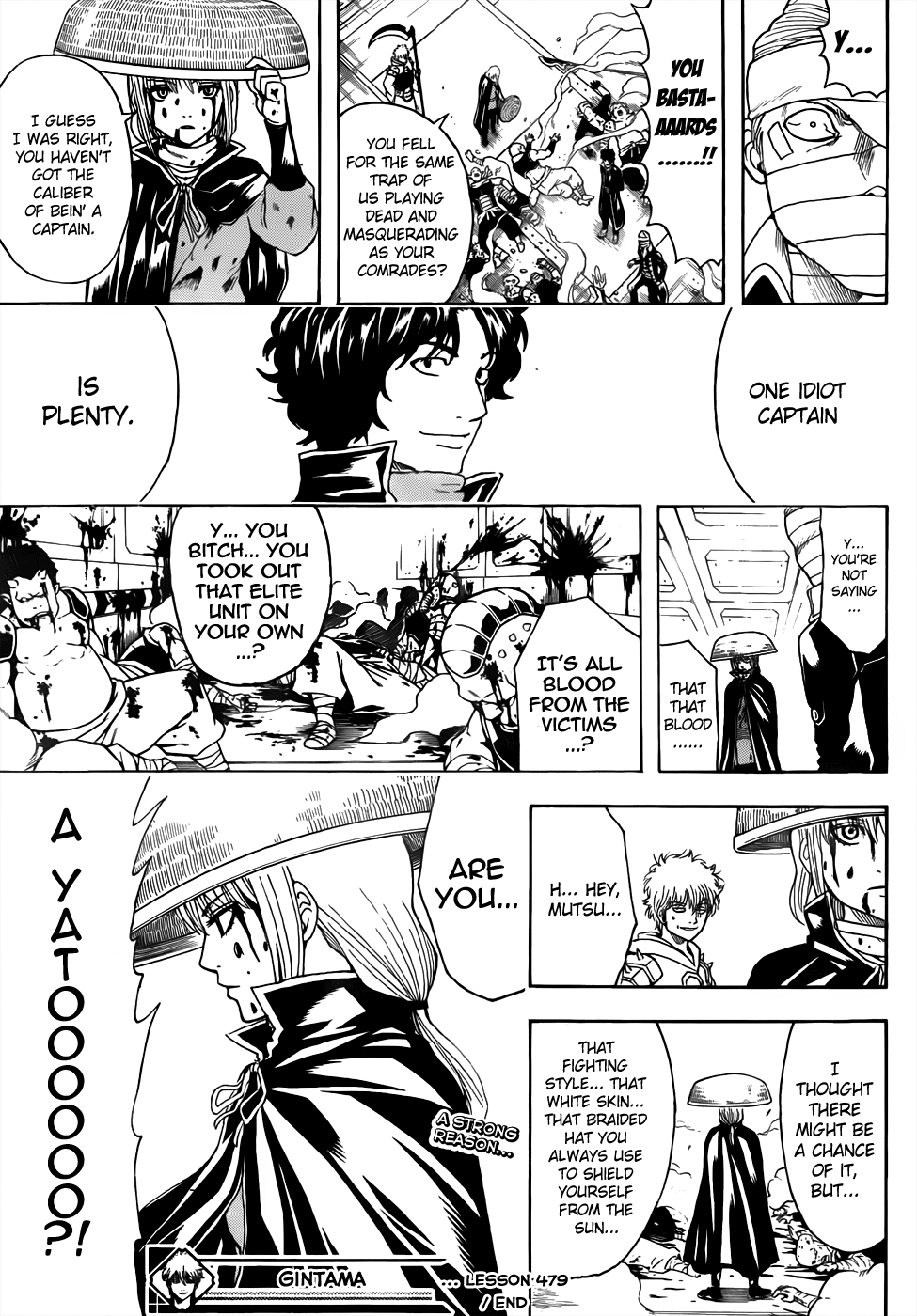 Halaman dari Gintama Chapter 479