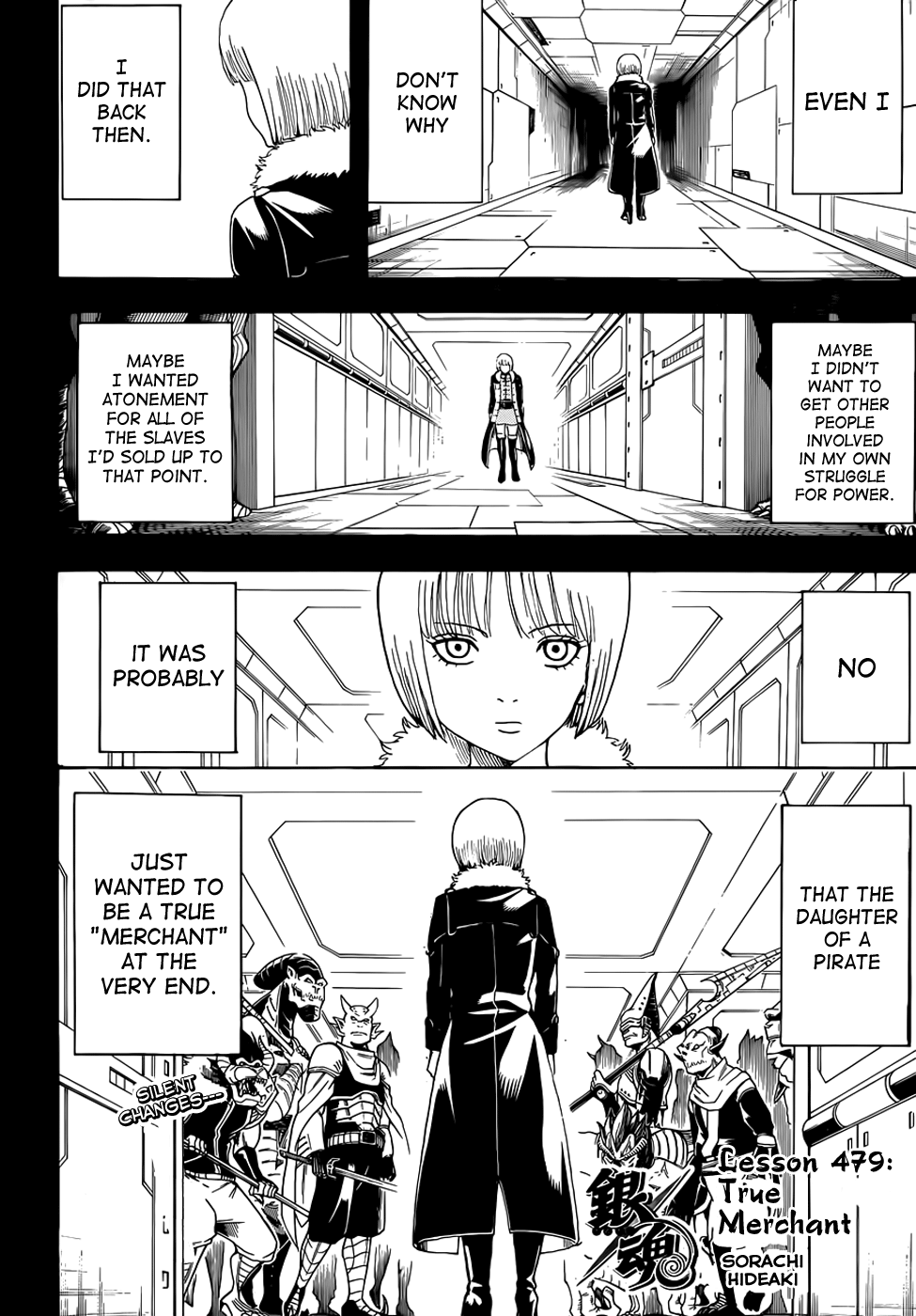 Halaman dari Gintama Chapter 479