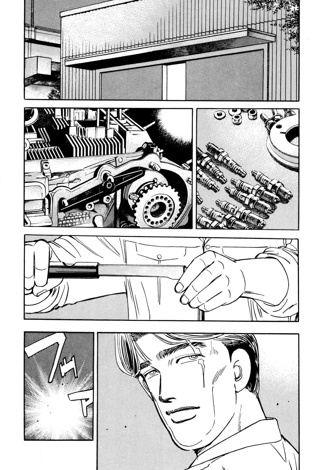 Halaman dari Wangan Midnight Chapter 107