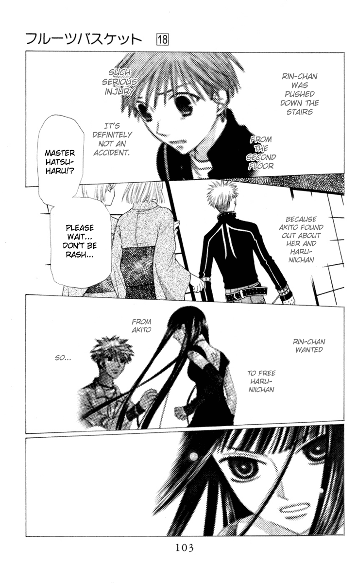Halaman dari Fruits Basket Chapter 105