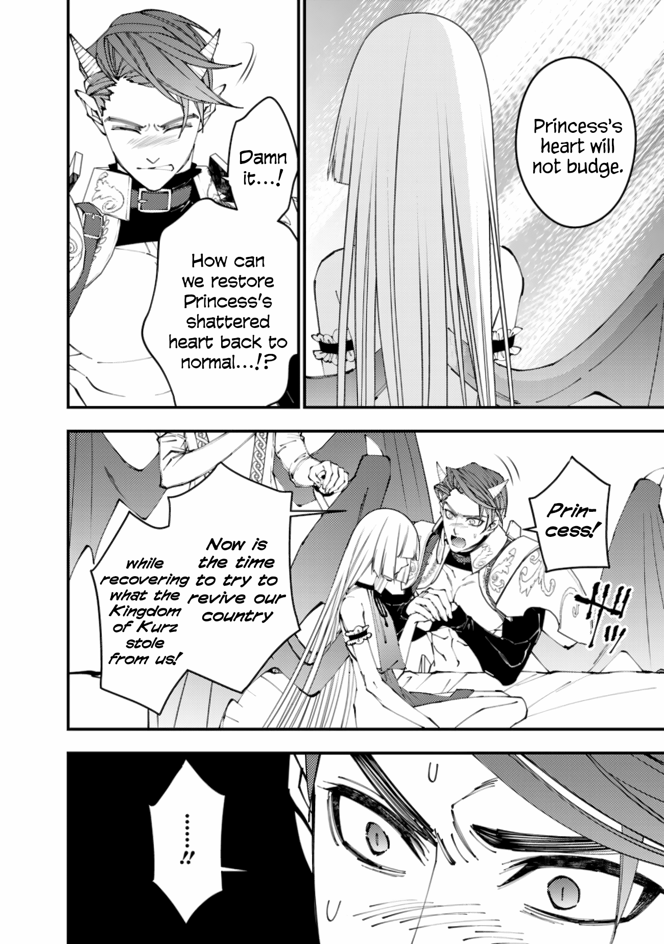 Halaman dari Fukushuu o Koinegau Saikyou Yuusha wa, Yami no Chikara de Senmetsu Musou Suru Chapter 87