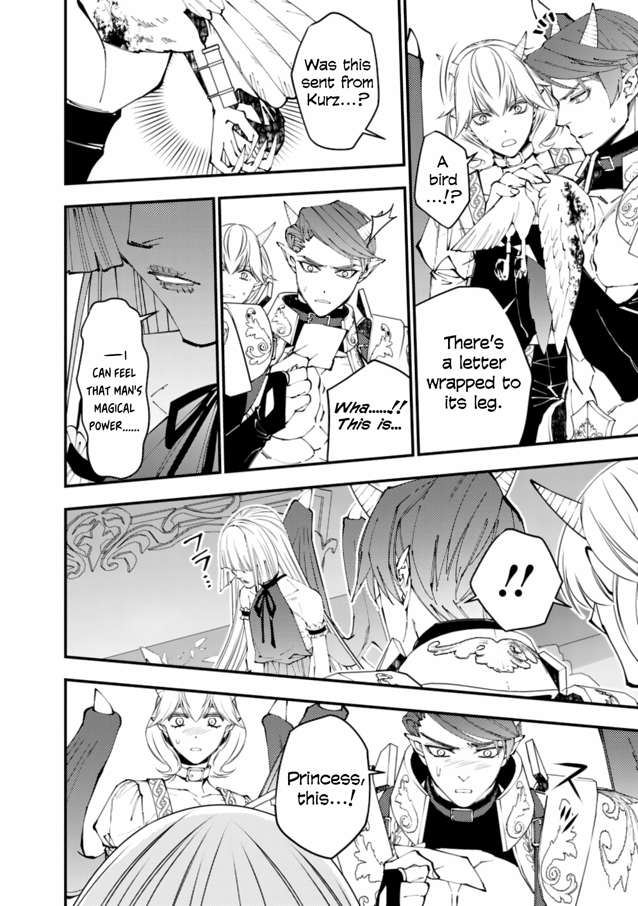 Halaman dari Fukushuu o Koinegau Saikyou Yuusha wa, Yami no Chikara de Senmetsu Musou Suru Chapter 87