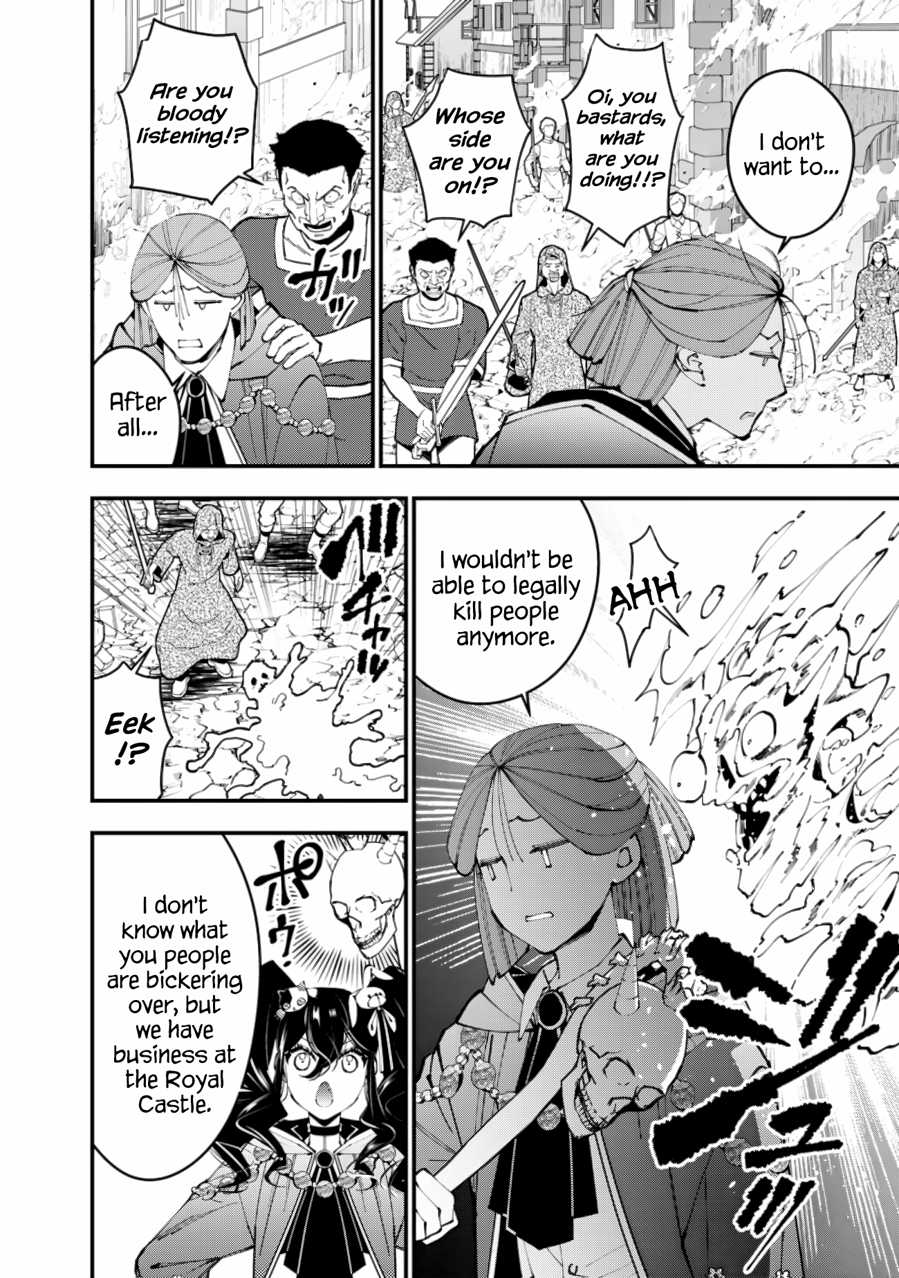 Halaman dari Fukushuu o Koinegau Saikyou Yuusha wa, Yami no Chikara de Senmetsu Musou Suru Chapter 87