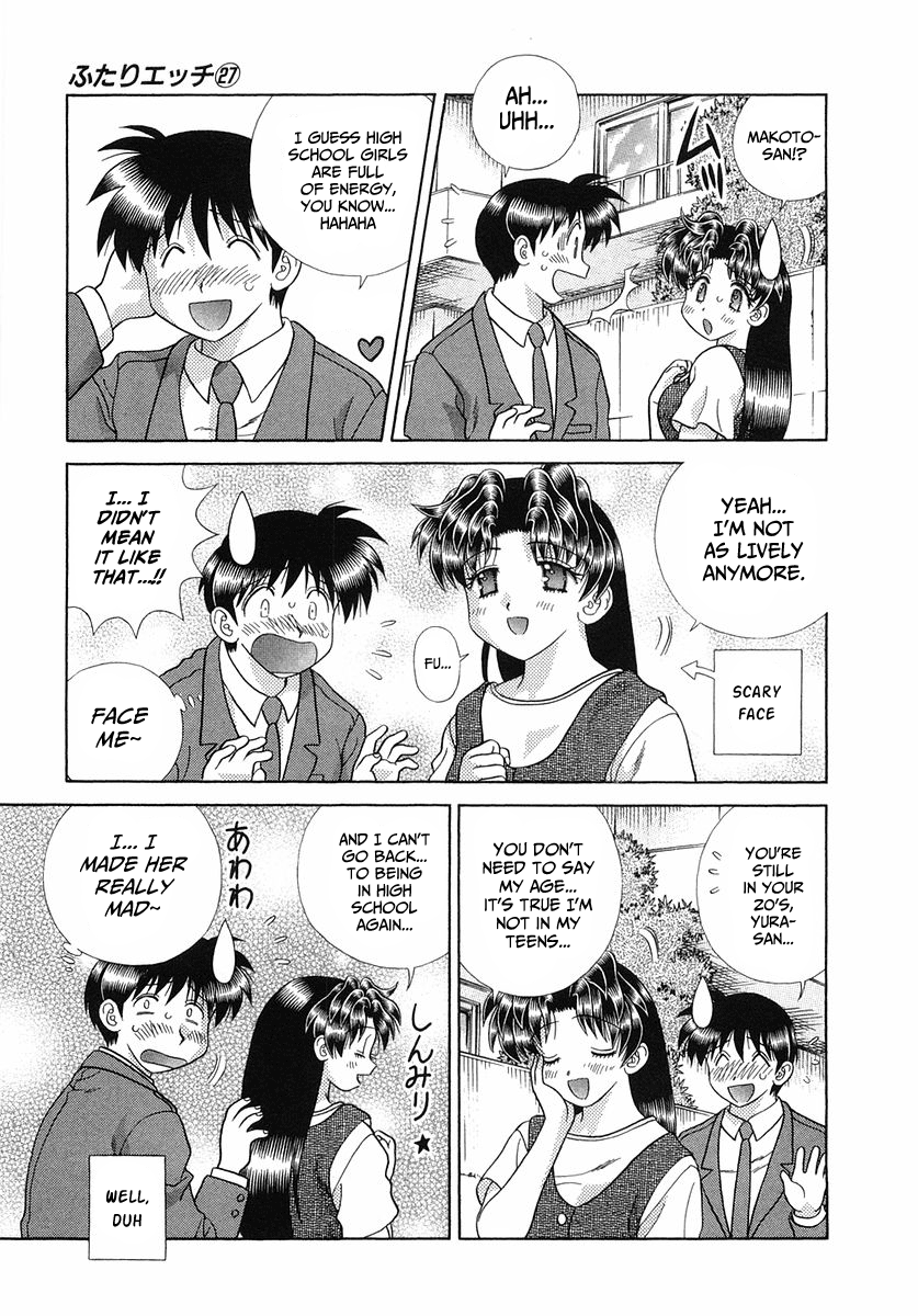 Halaman dari Futari Ecchi Chapter 256