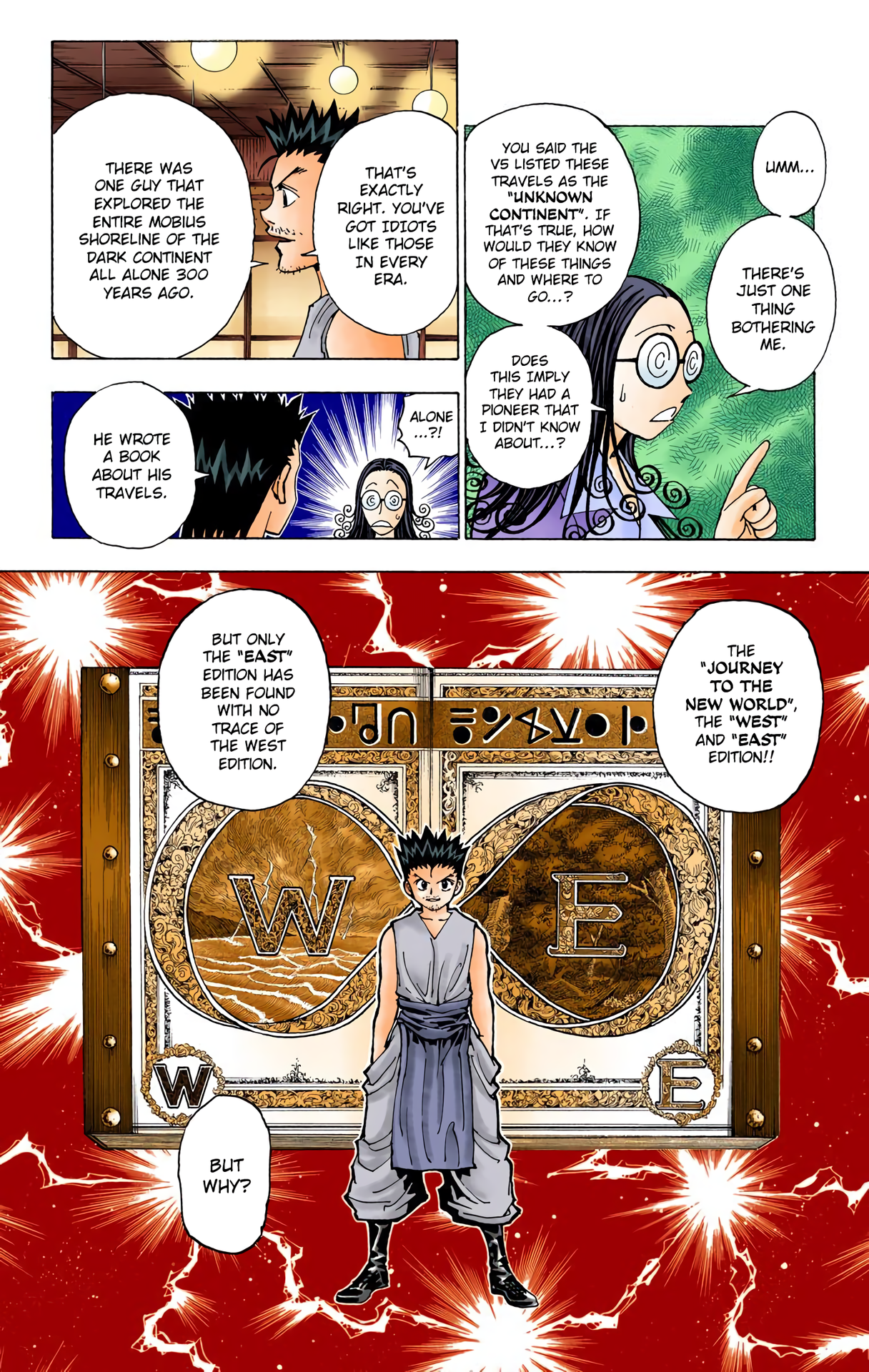 Halaman dari HUNTER x HUNTER (Official Colored) Chapter 344