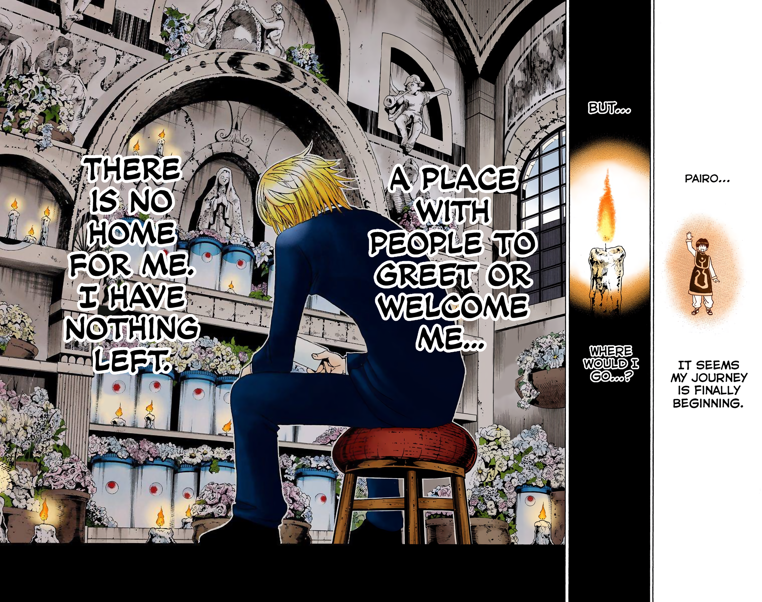 Halaman dari HUNTER x HUNTER (Official Colored) Chapter 344