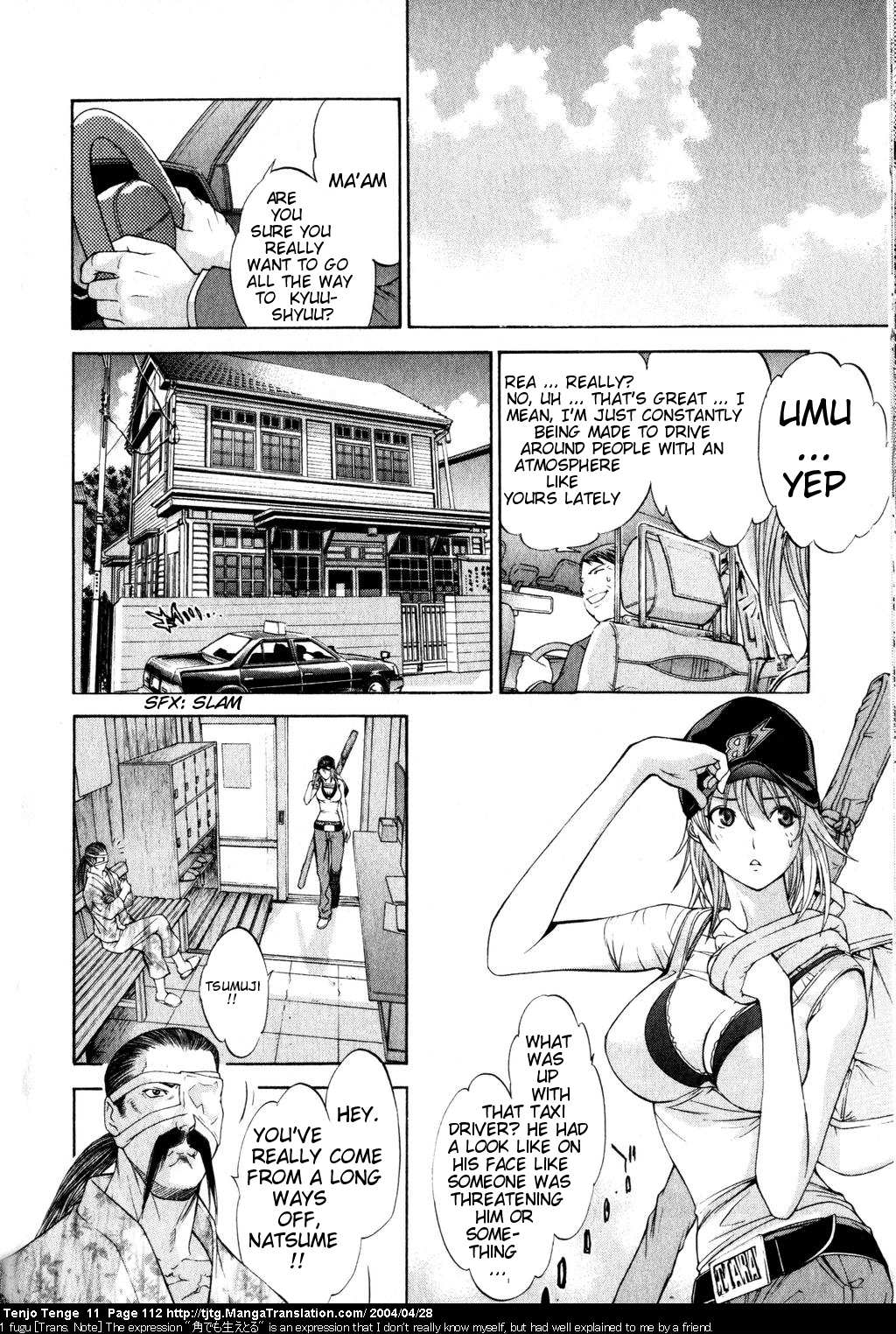 Halaman dari Tenjou Tenge Chapter 67