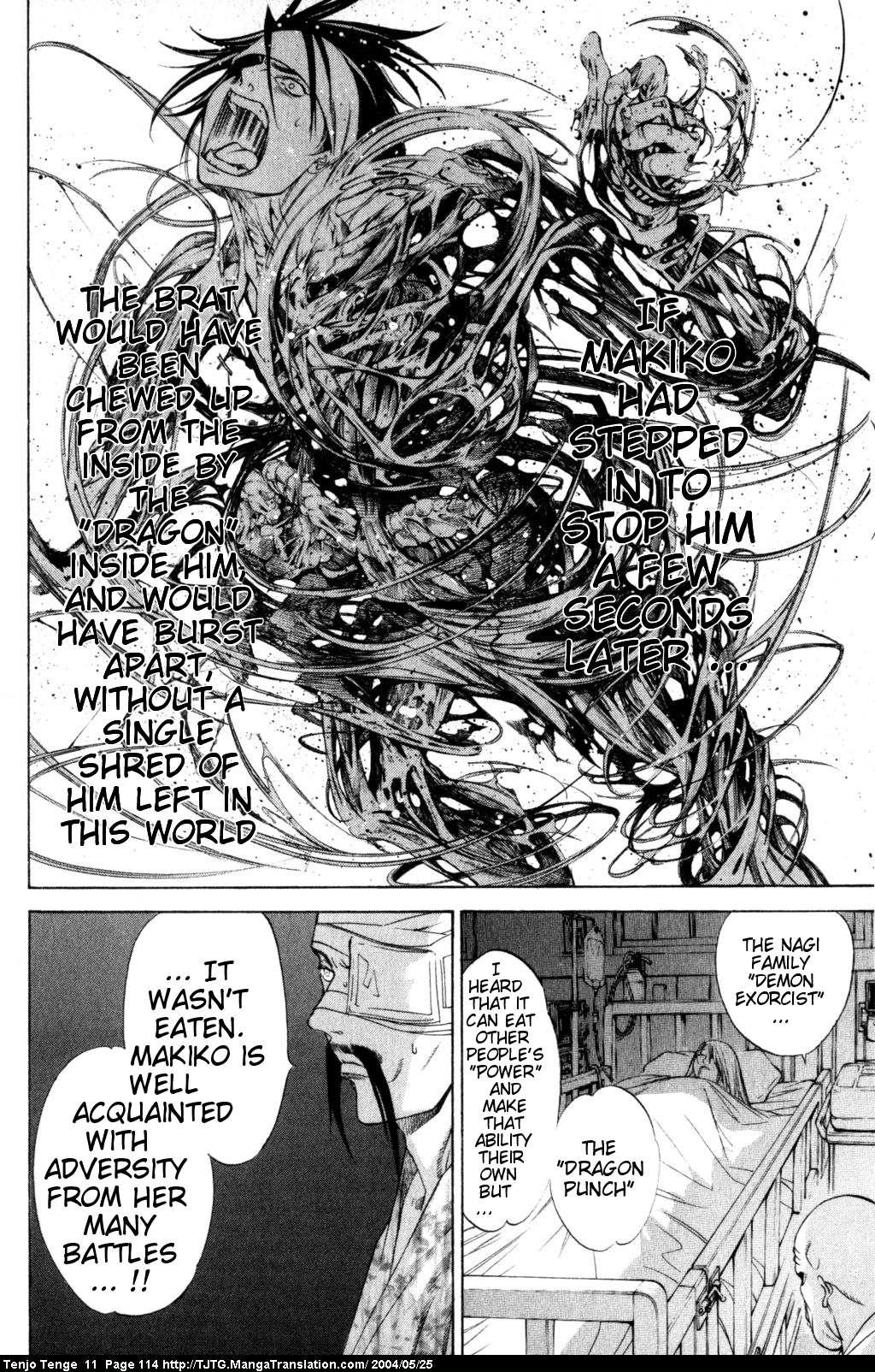 Halaman dari Tenjou Tenge Chapter 67