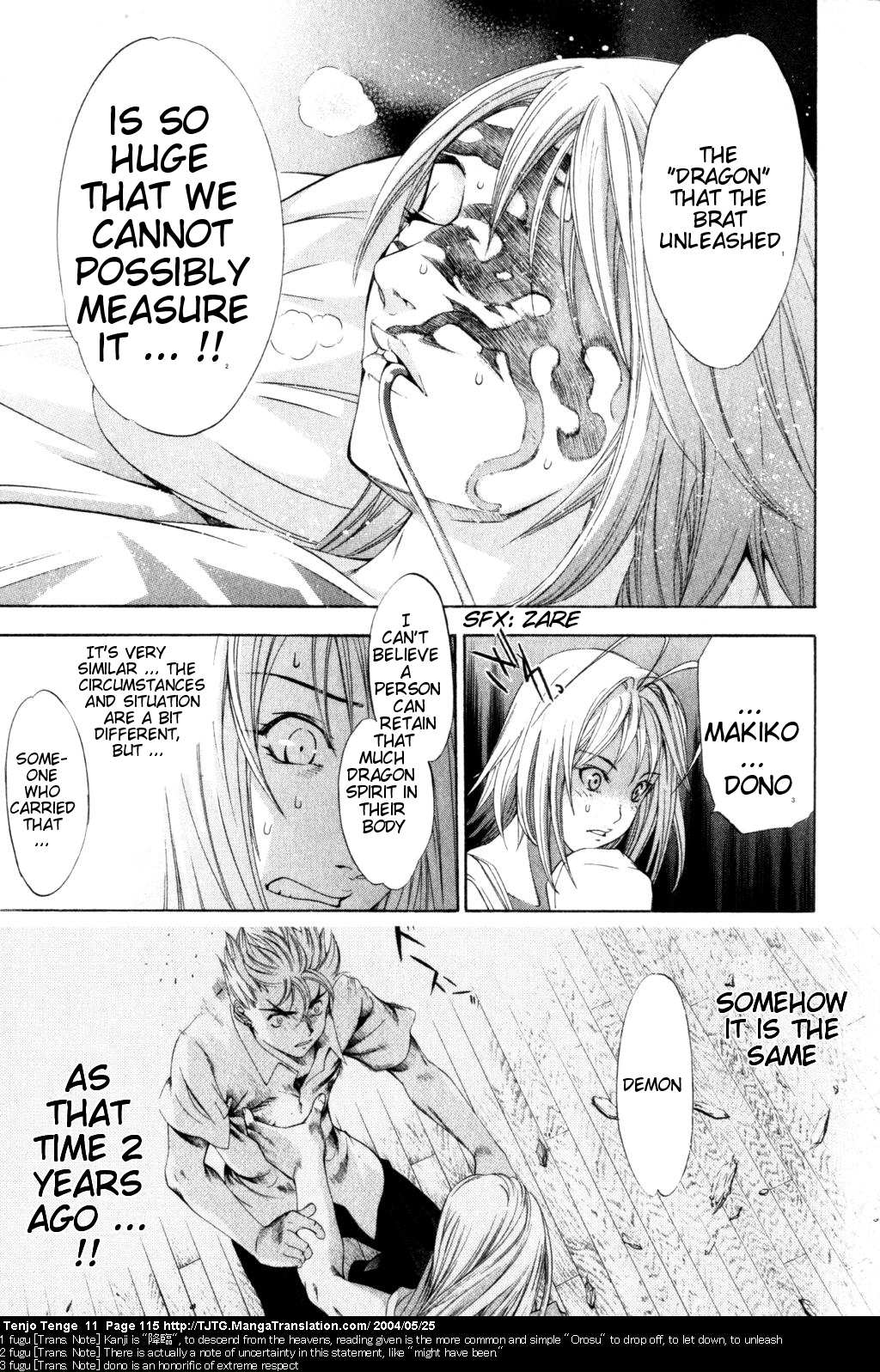Halaman dari Tenjou Tenge Chapter 67