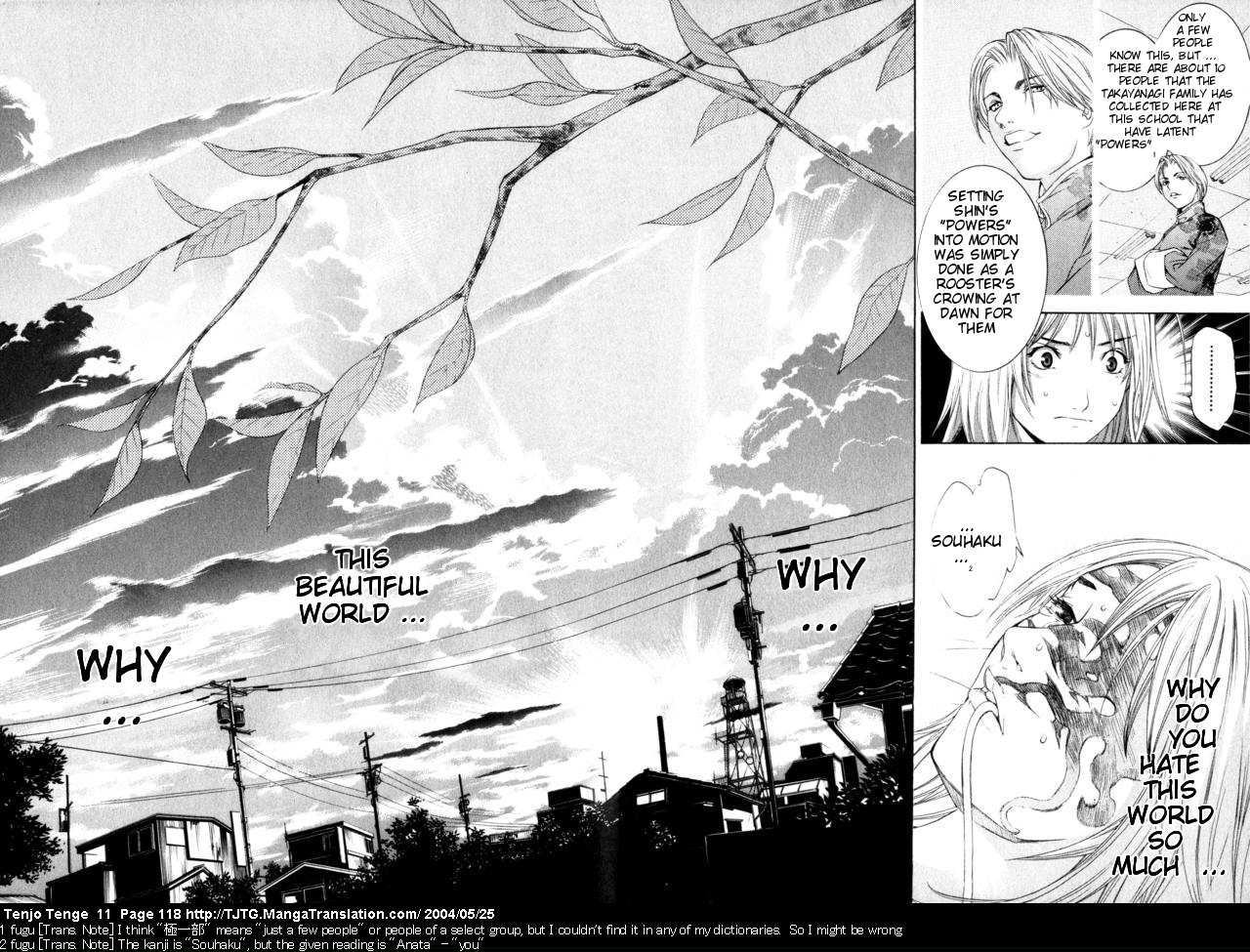 Halaman dari Tenjou Tenge Chapter 67