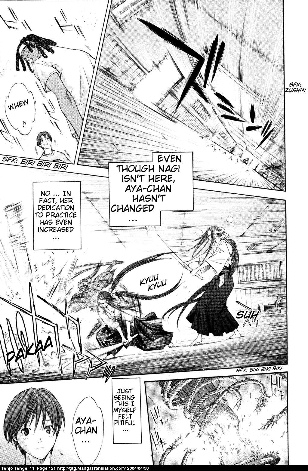 Halaman dari Tenjou Tenge Chapter 67