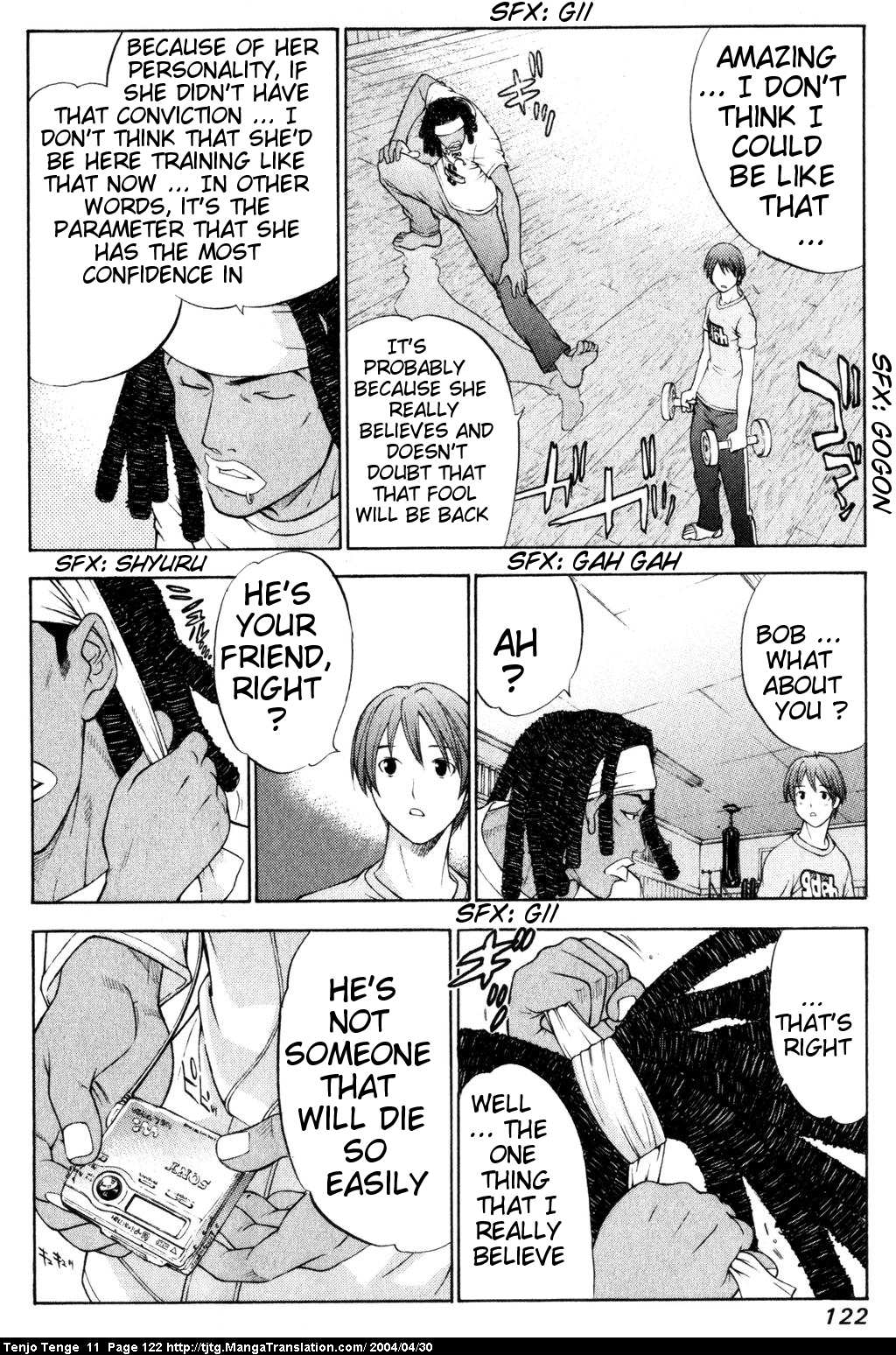 Halaman dari Tenjou Tenge Chapter 67