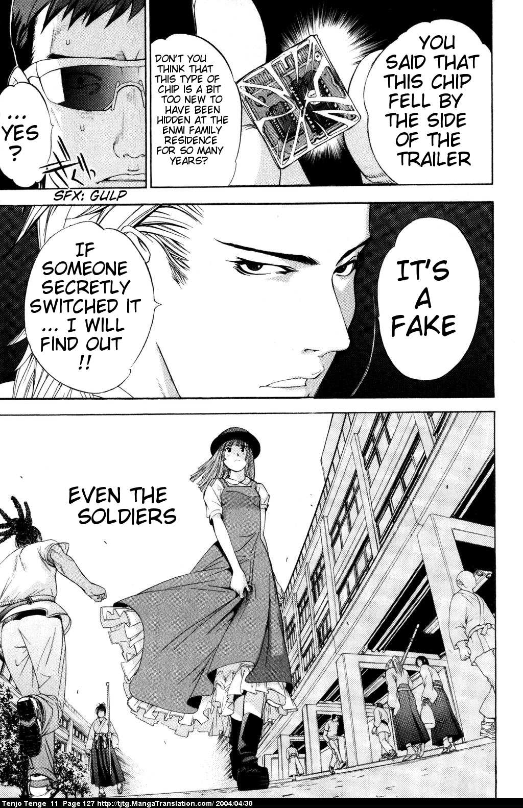 Halaman dari Tenjou Tenge Chapter 67