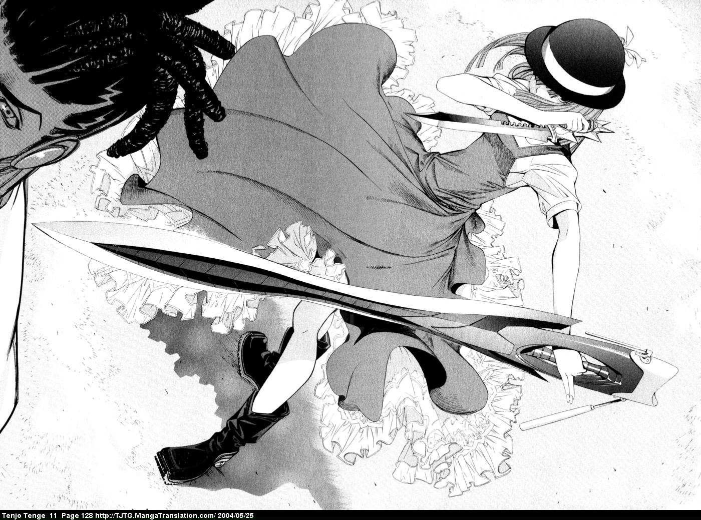 Halaman dari Tenjou Tenge Chapter 67