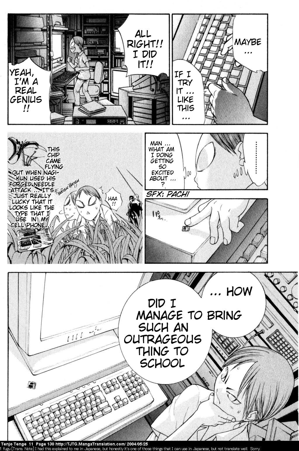 Halaman dari Tenjou Tenge Chapter 67