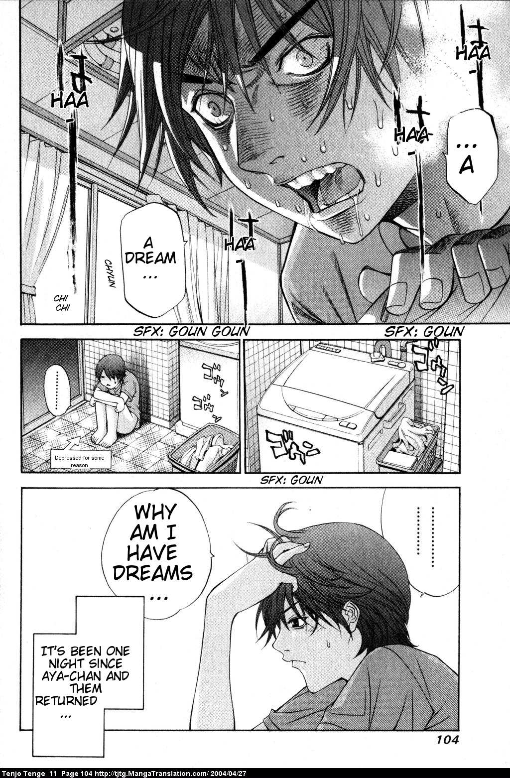 Halaman dari Tenjou Tenge Chapter 67