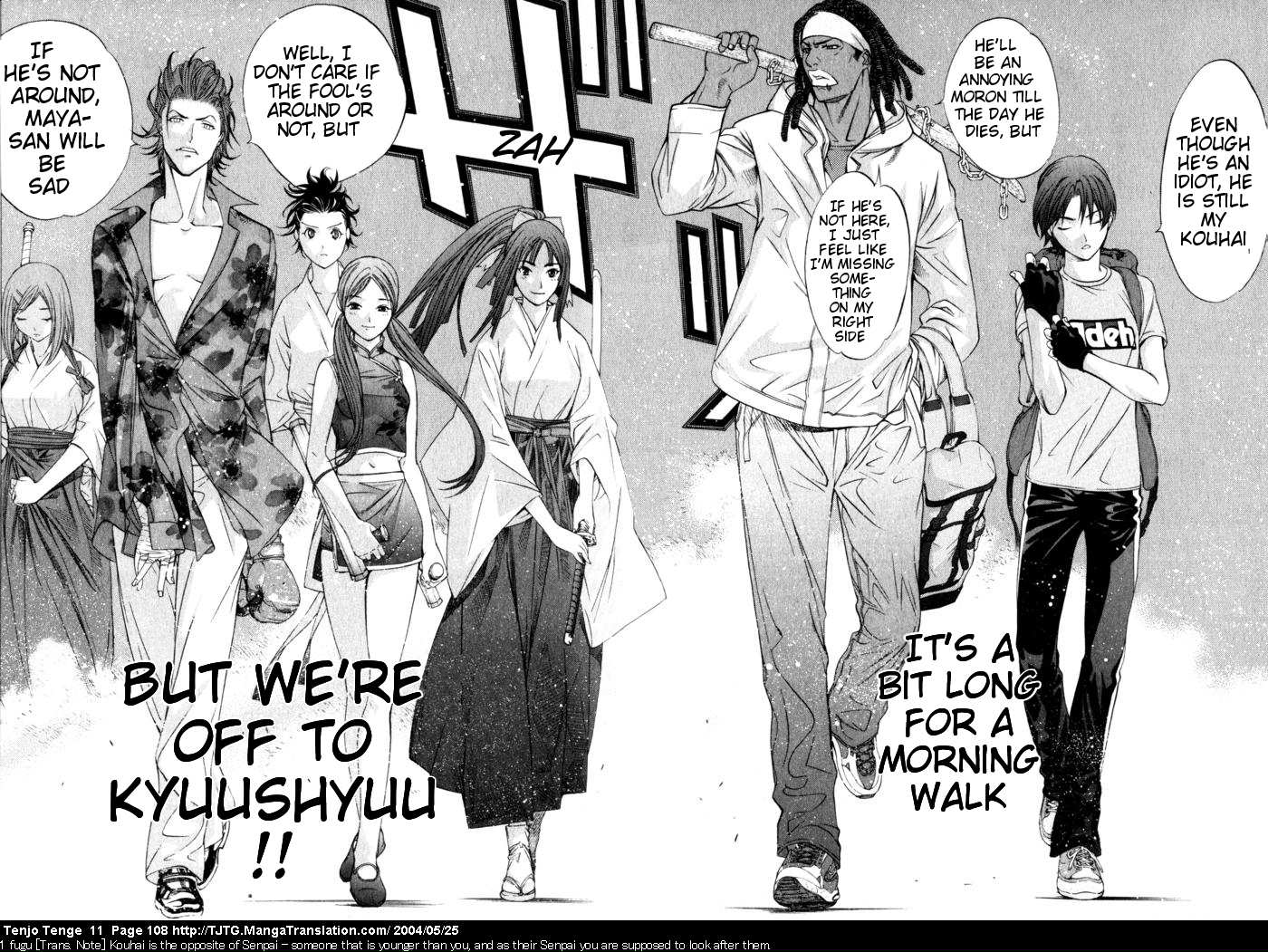 Halaman dari Tenjou Tenge Chapter 67
