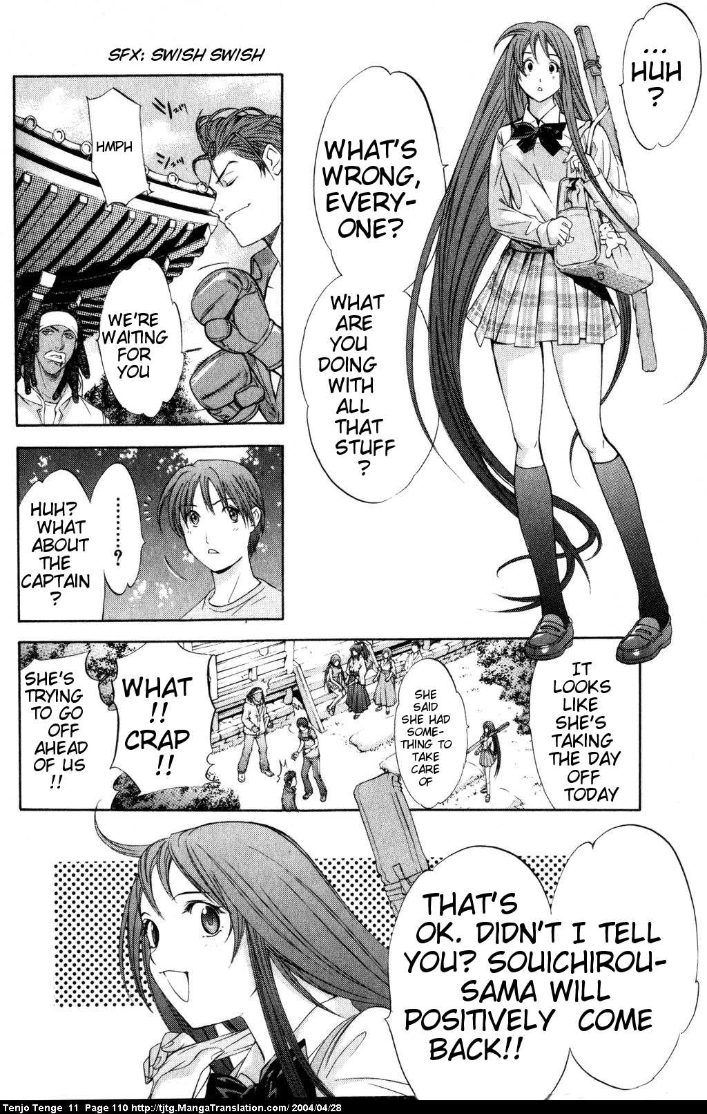 Halaman dari Tenjou Tenge Chapter 67