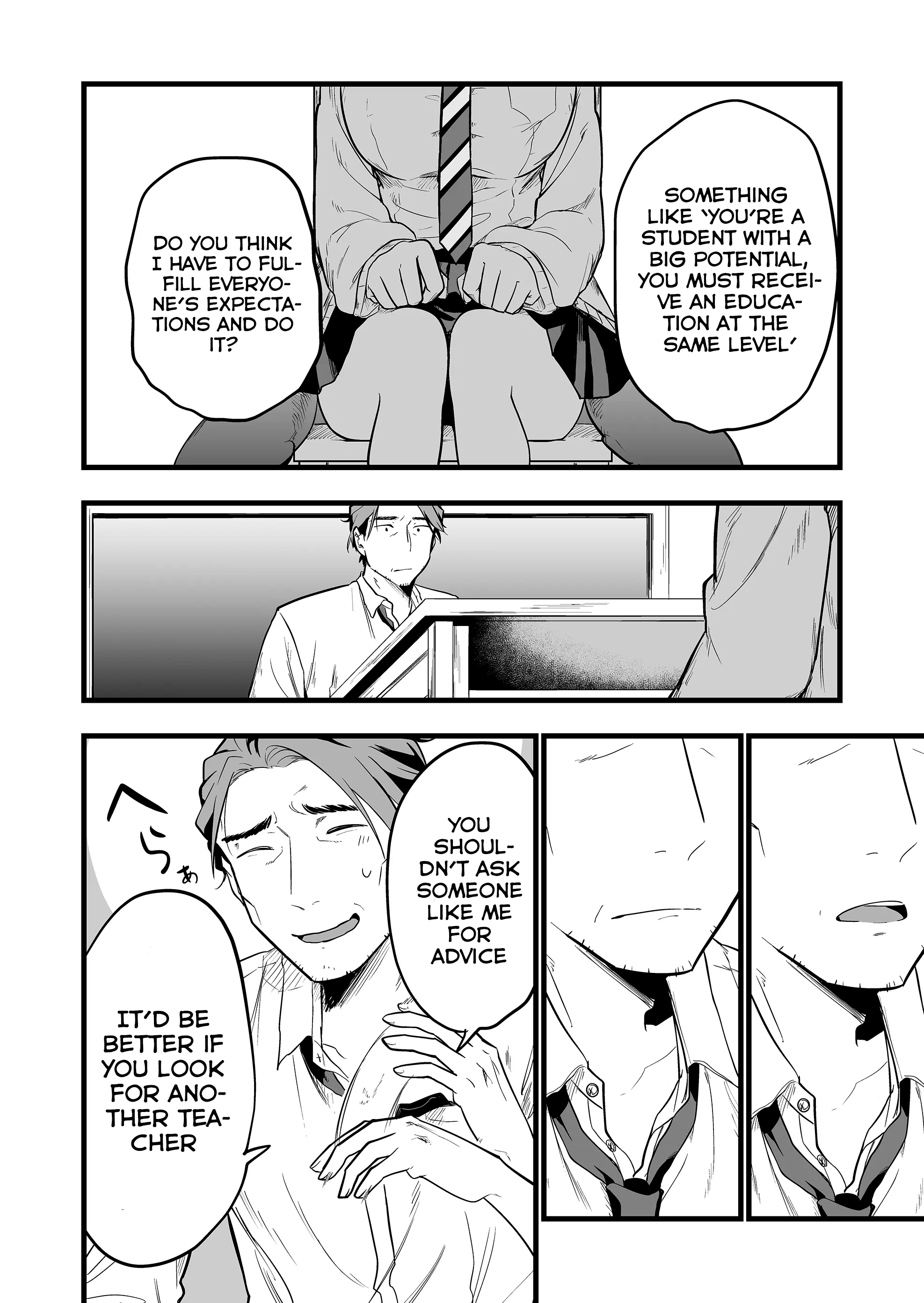 Halaman dari "Ano Toki Tasukete Itadaita Monster Musume desu." Isekai Ossan Kyoushi Totsuzen no Moteki ni Konwaku suru Chapter 2