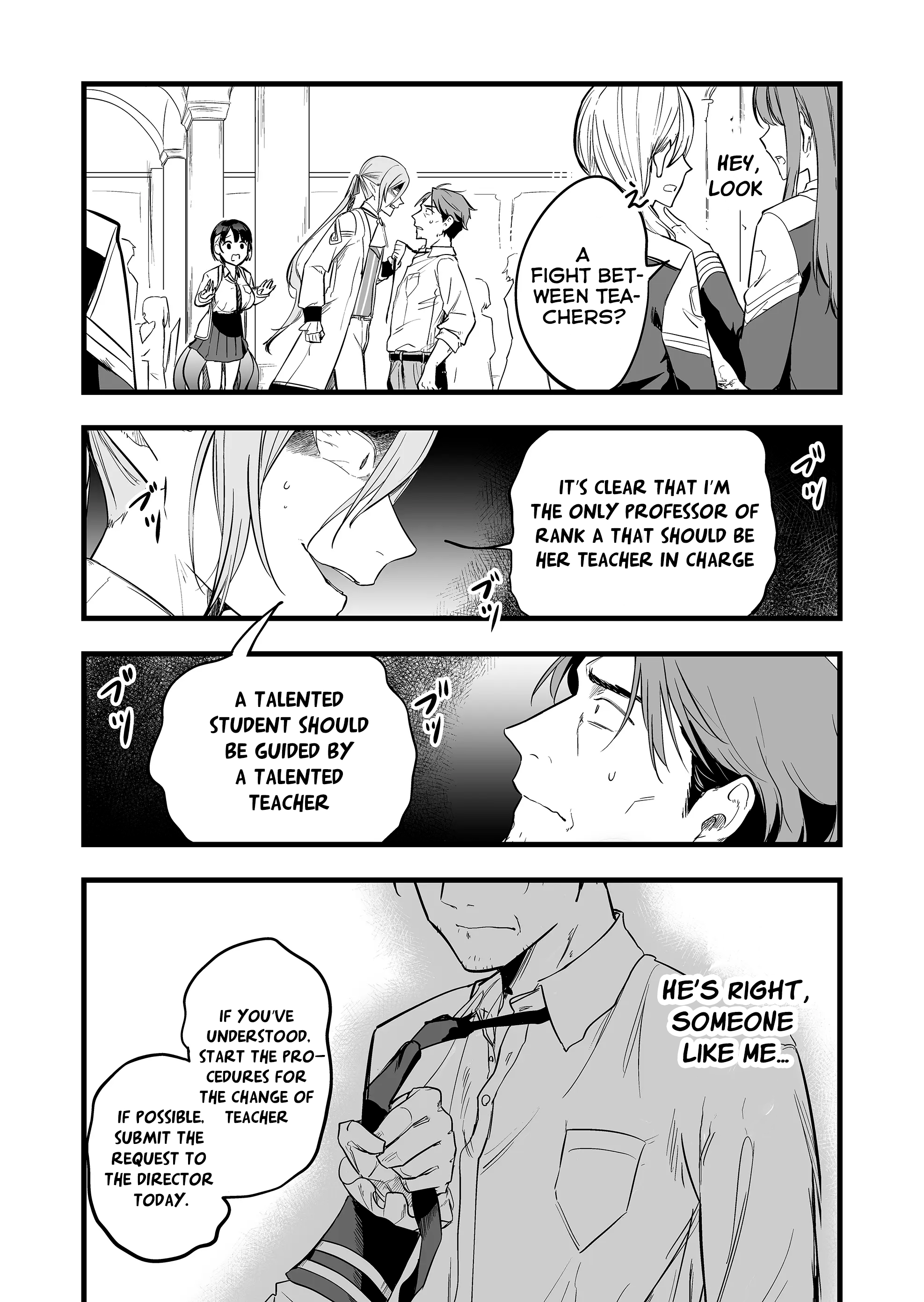 Halaman dari "Ano Toki Tasukete Itadaita Monster Musume desu." Isekai Ossan Kyoushi Totsuzen no Moteki ni Konwaku suru Chapter 2