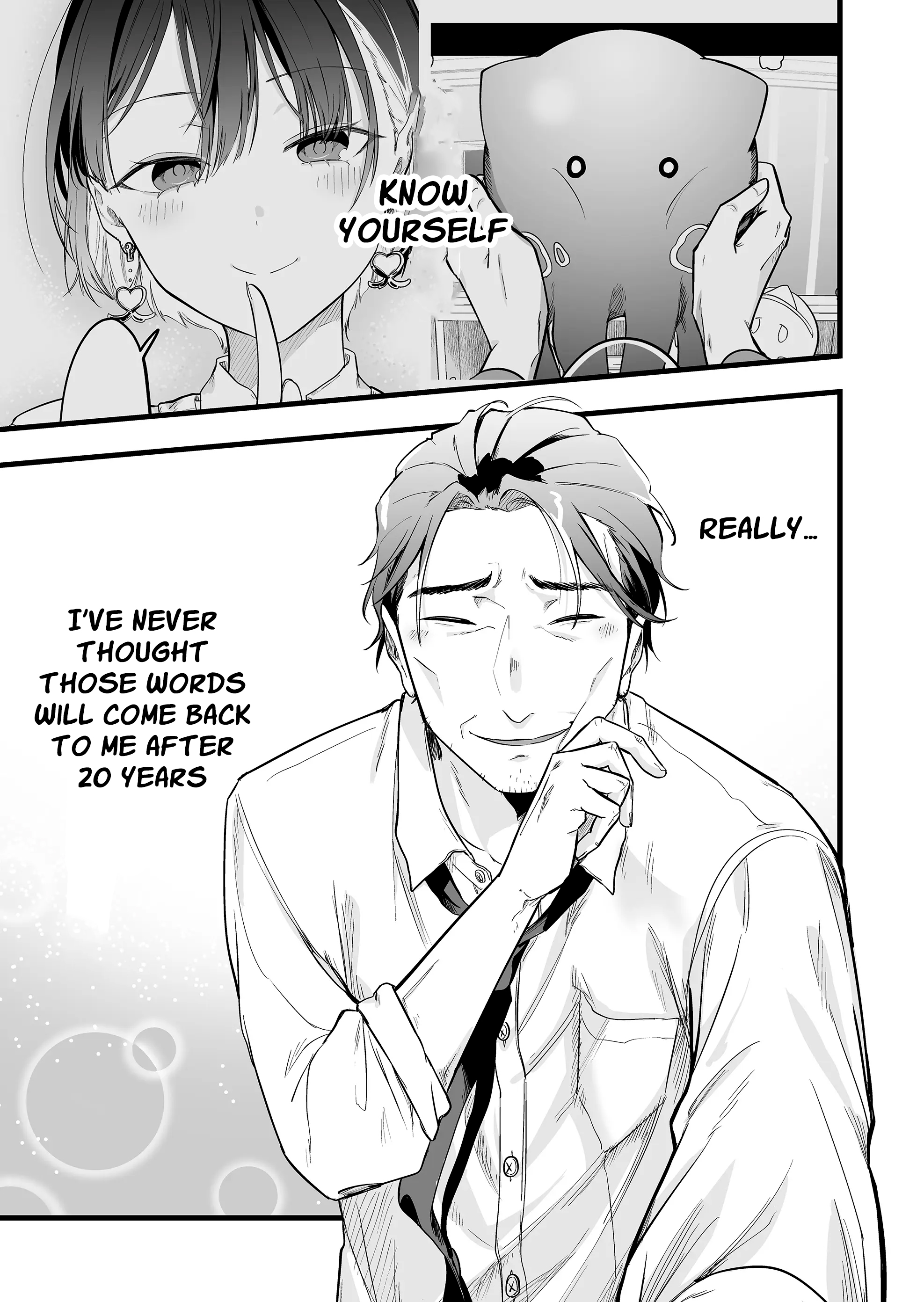 Halaman dari "Ano Toki Tasukete Itadaita Monster Musume desu." Isekai Ossan Kyoushi Totsuzen no Moteki ni Konwaku suru Chapter 2