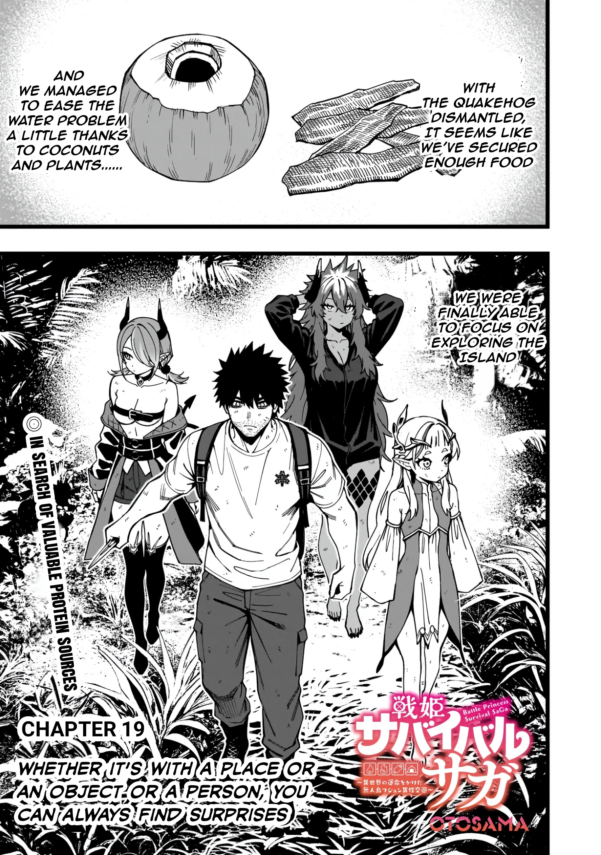 Halaman dari Senki Survival Saga -Isekai no Unmei o Kaketa Mujintou Fujun Iseikouyuu- Chapter 19