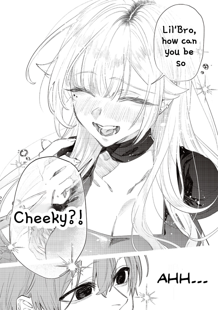 Halaman dari Namaiki na Gal Ane wo Wakaraseru Hanashi Chapter 14
