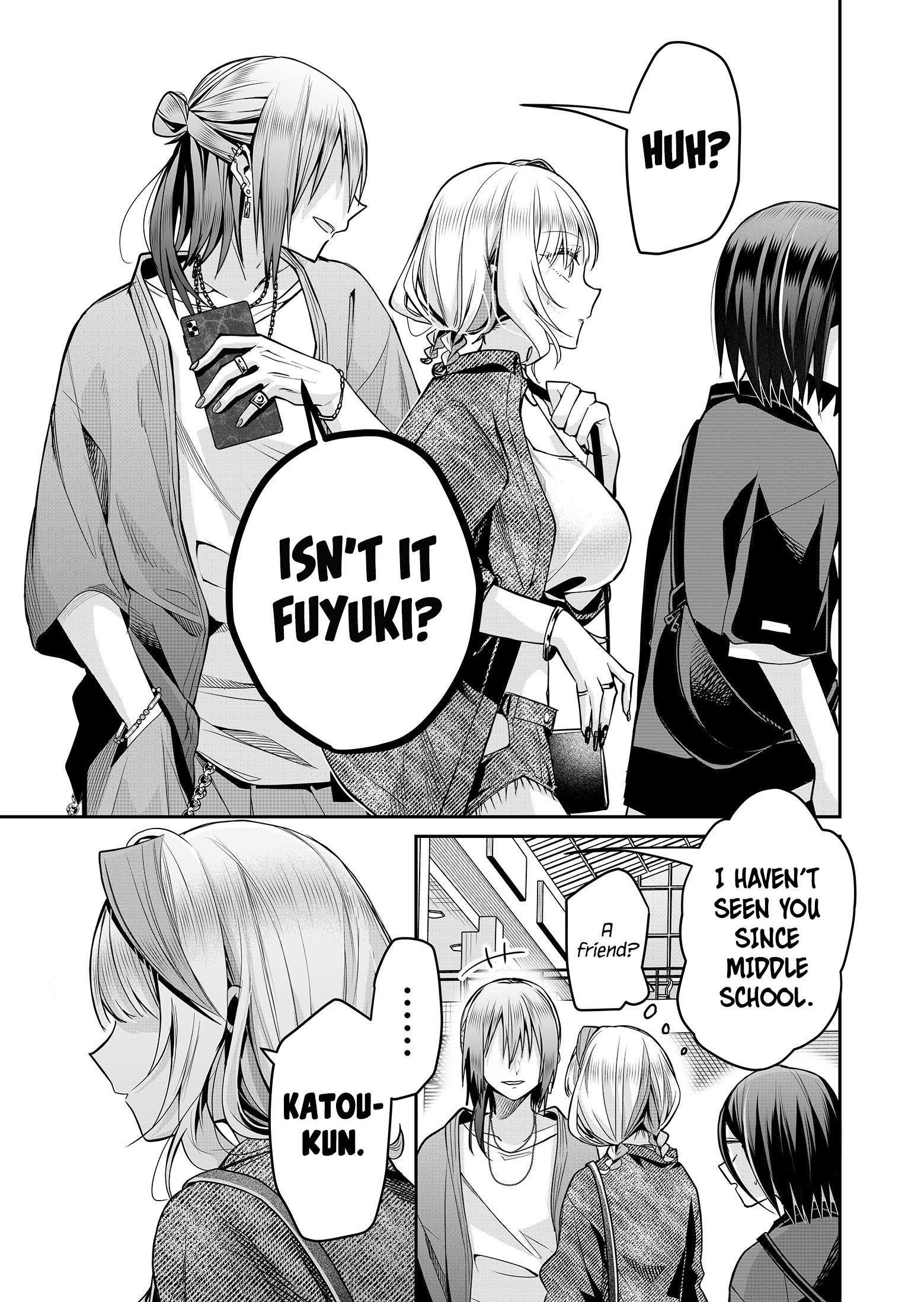 Halaman dari Gal Yome no Himitsu Chapter 31